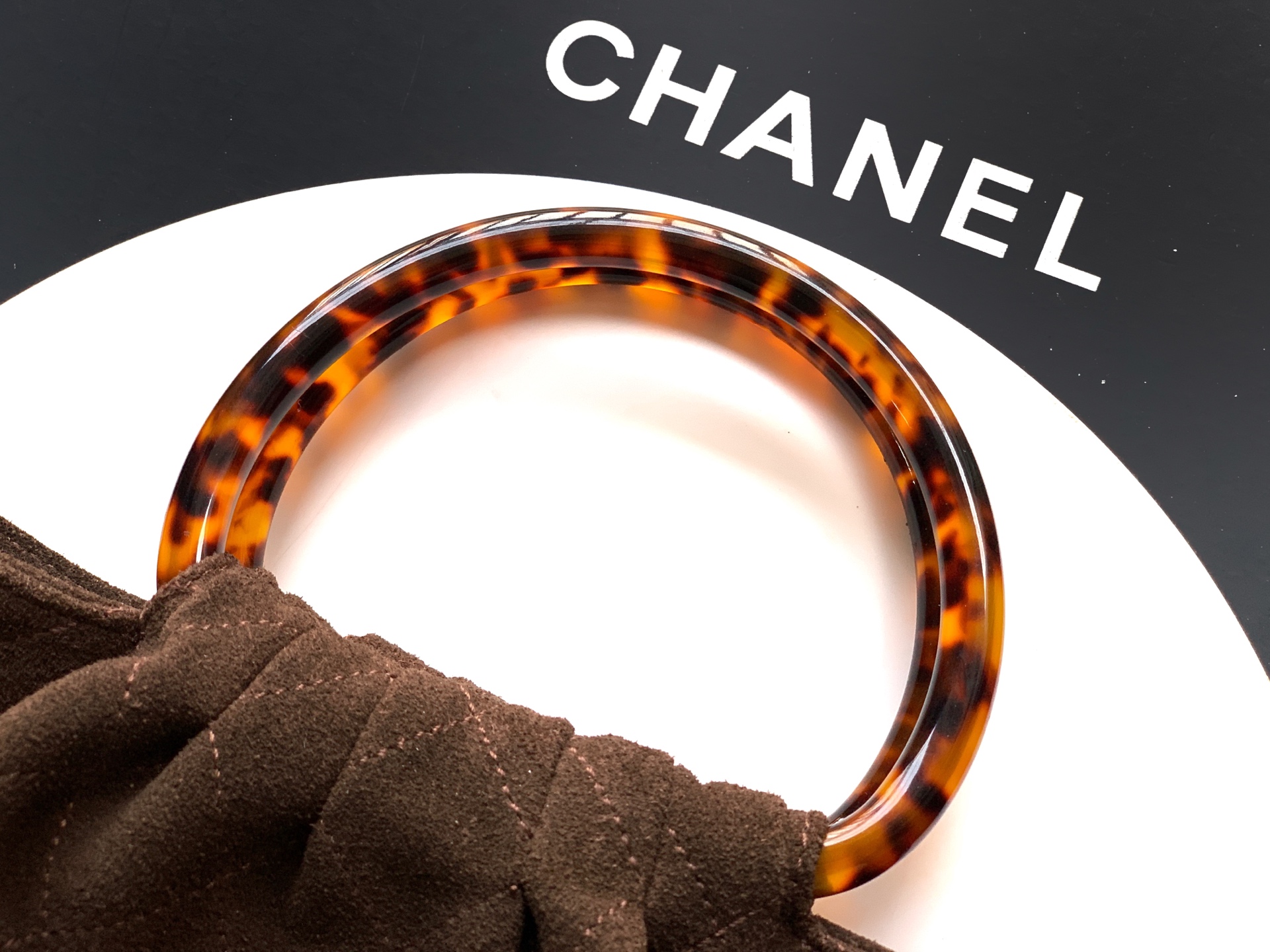 Chanel Tote Bag Brown 32cm-m-l