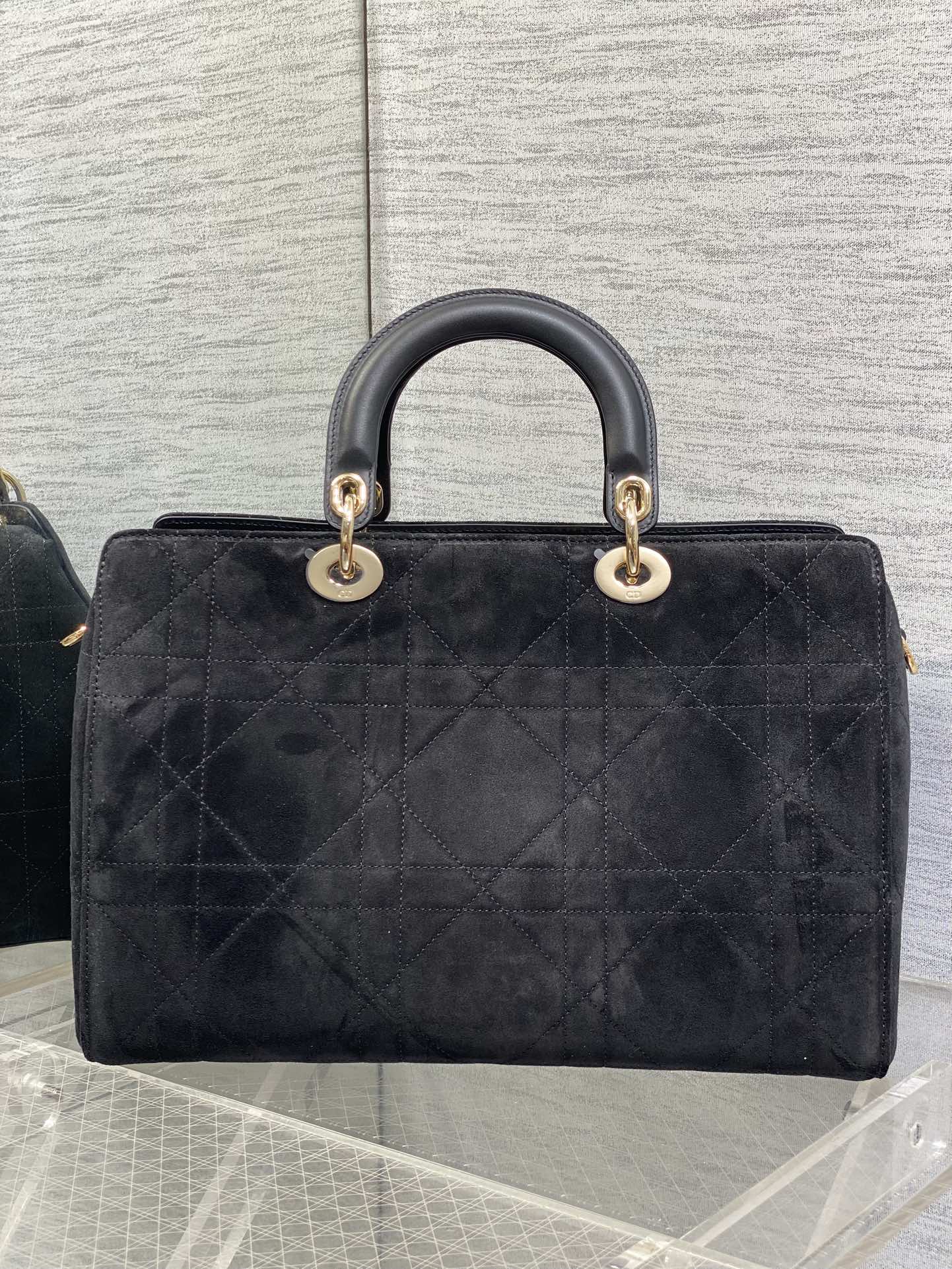 Dior Female Basic Bag Black 20cm-l-s