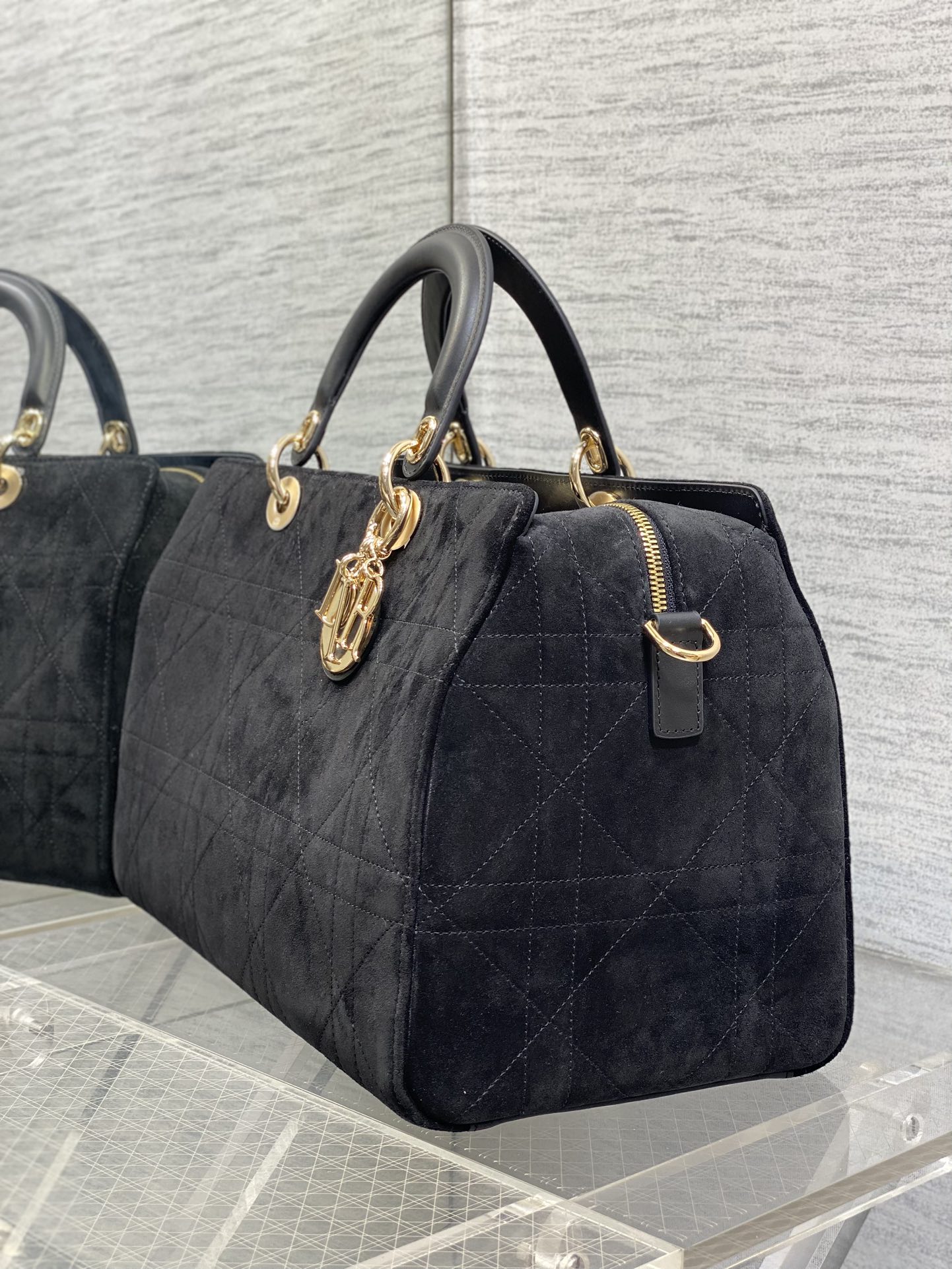 Dior Female Basic Bag Black 20cm-l-s