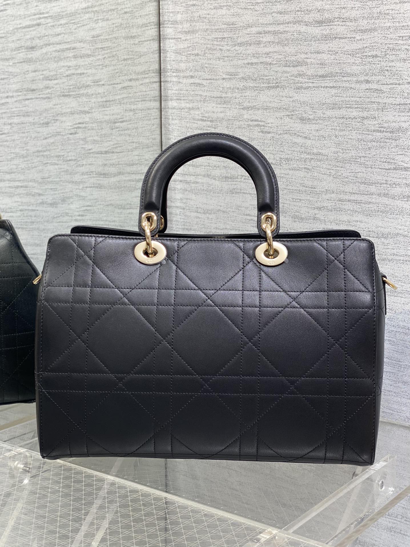 Dior Female Basic Bag Black 20cm-l-s