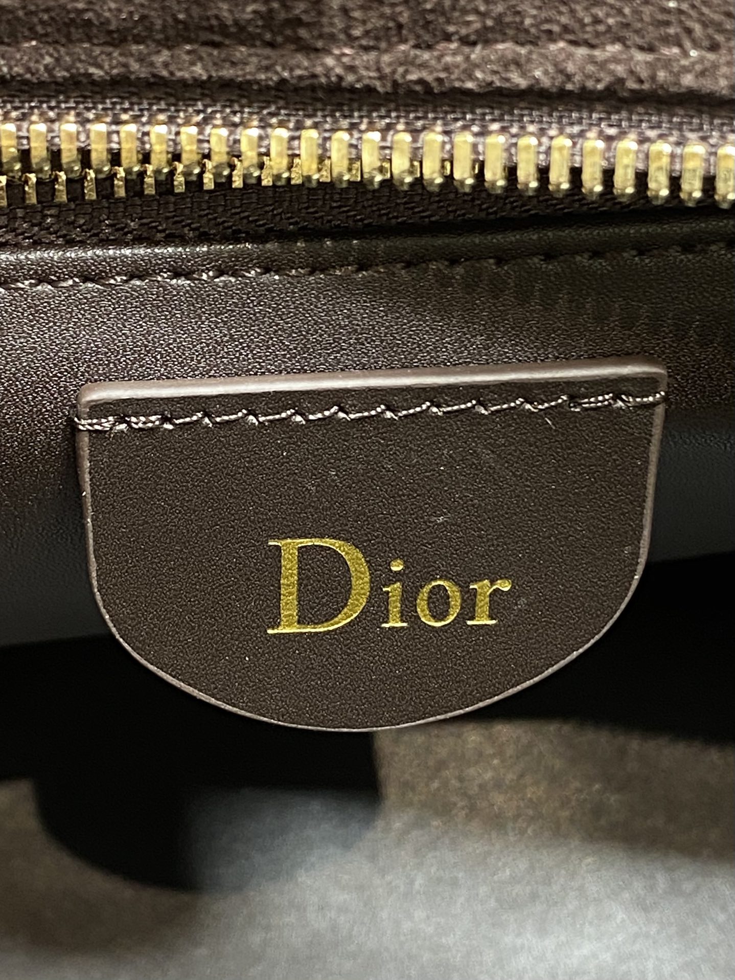 Dior Female Basic Bag Coffee 20cm-l-s