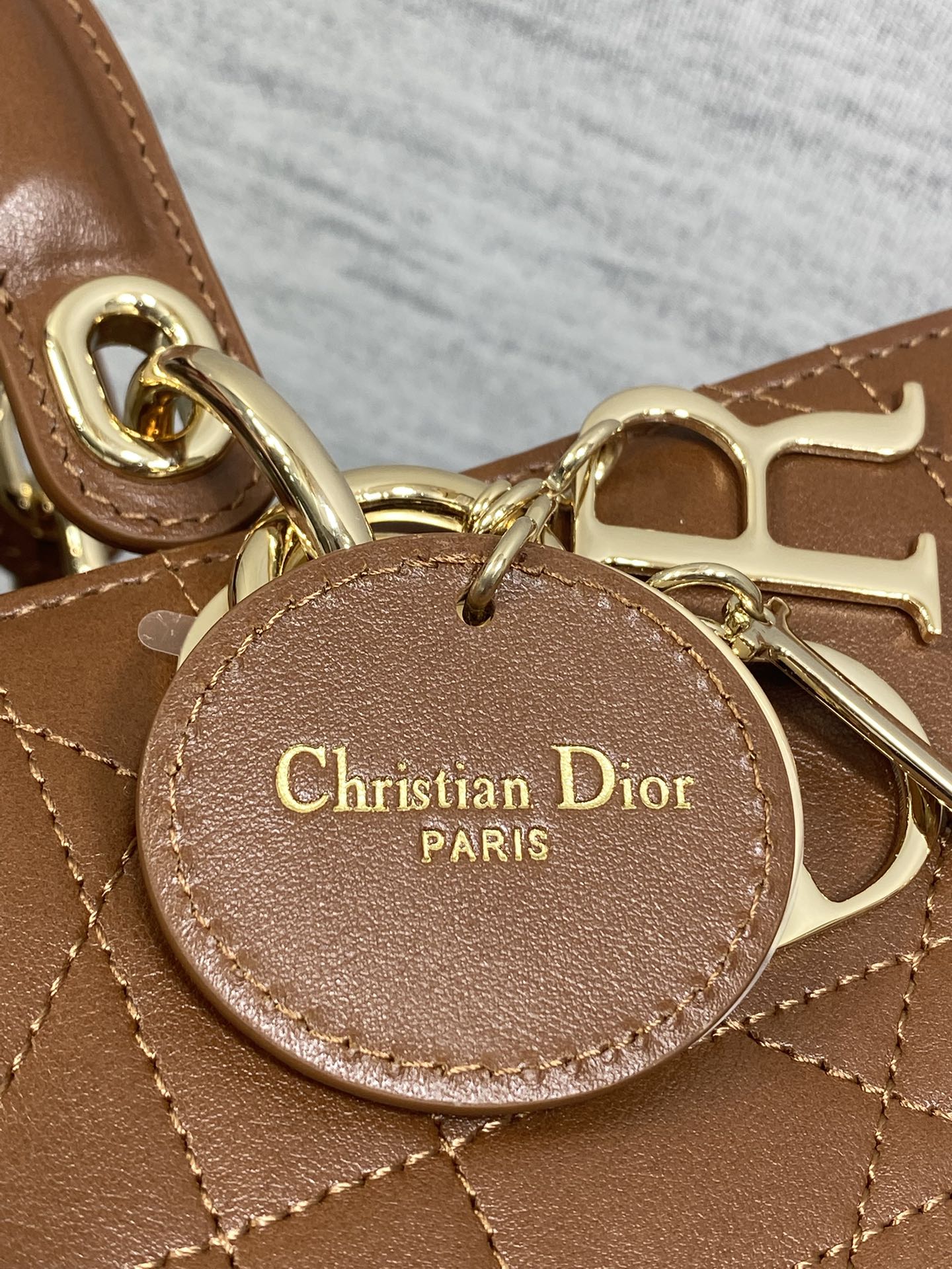 Dior Female Basic Bag Coffee 20cm-l-s