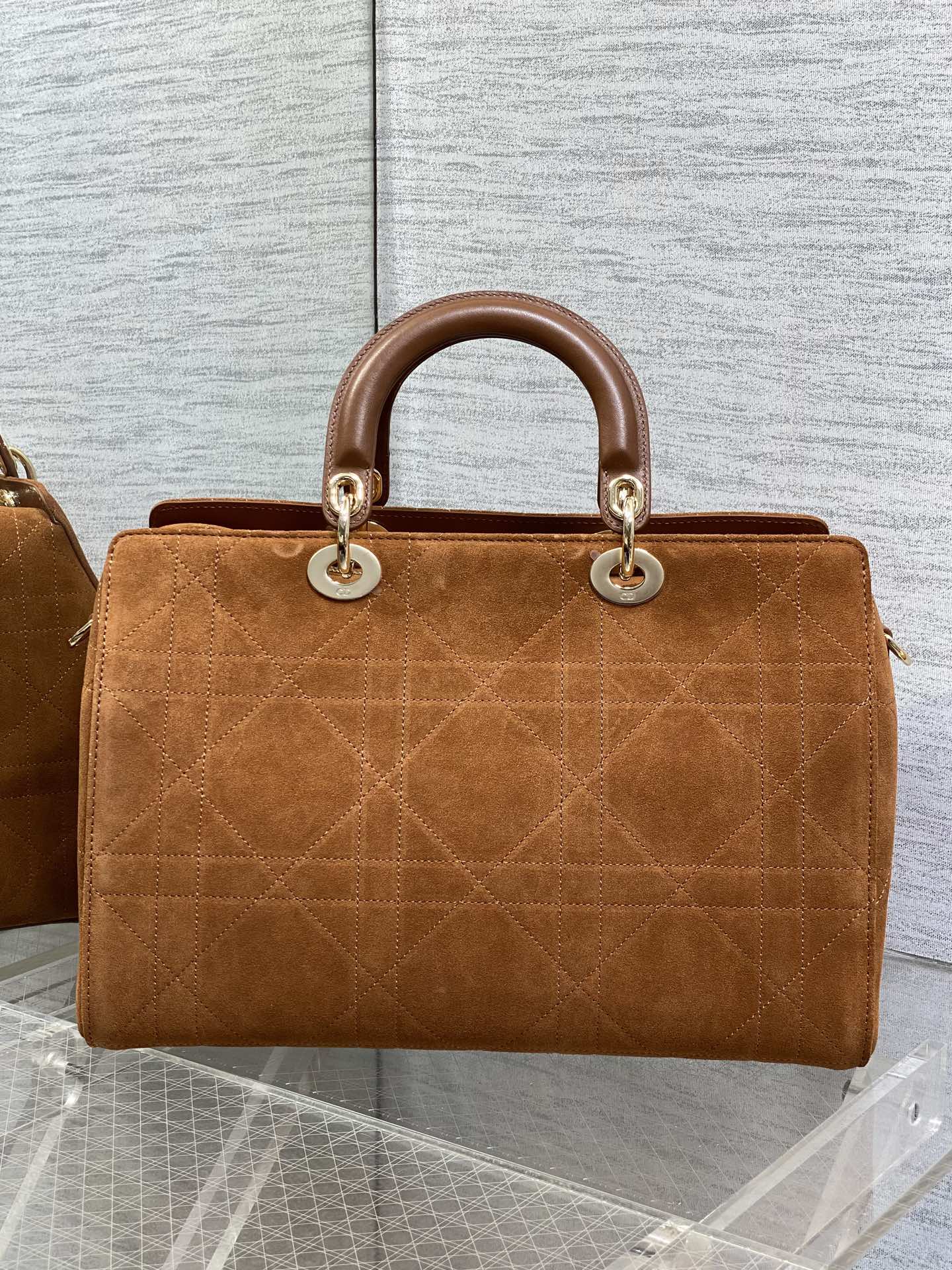 Dior Female Basic Bag Brown 20cm-l-s