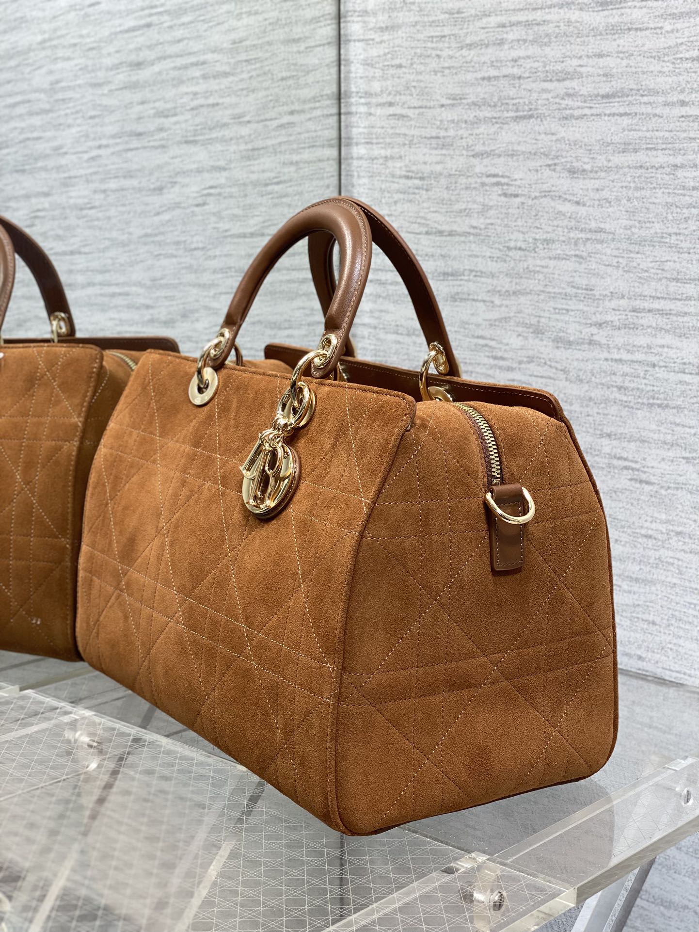 Dior Female Basic Bag Brown 20cm-l-s