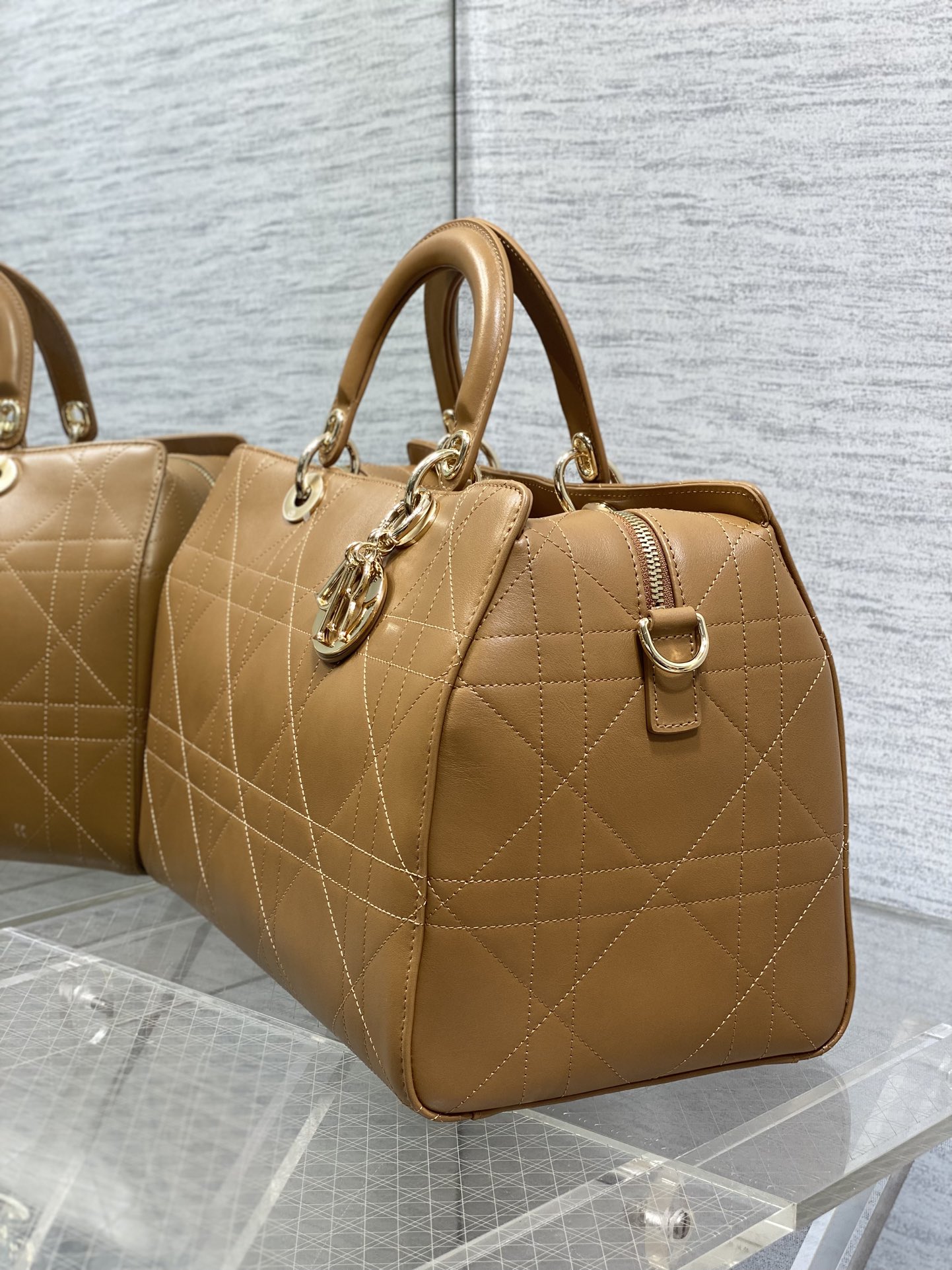 Dior Female Basic Bag Brown 20cm-l-s