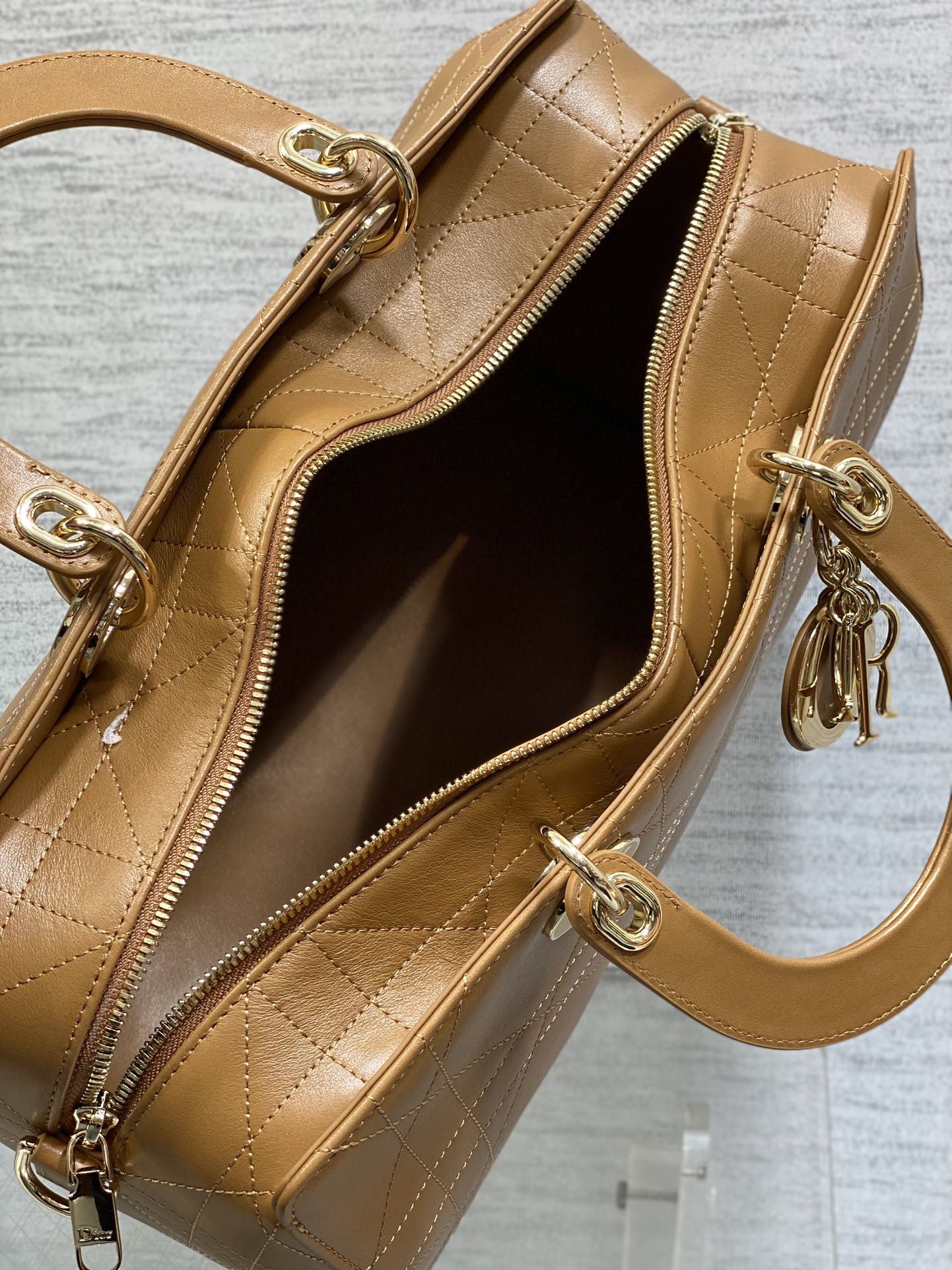 Dior Female Basic Bag Brown 20cm-l-s