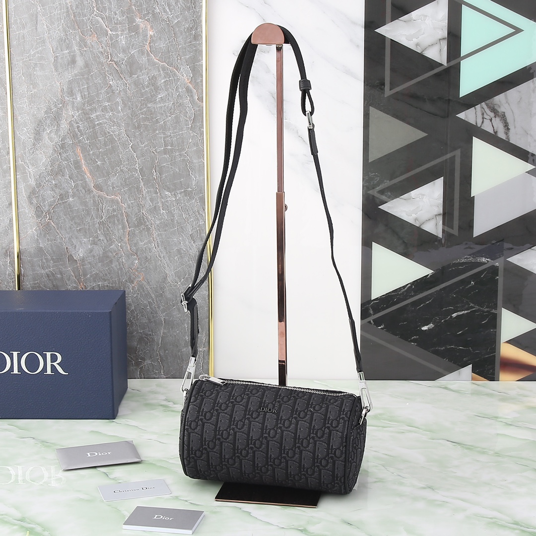 Dior Male Crossbody Bag Nylon Black L-s