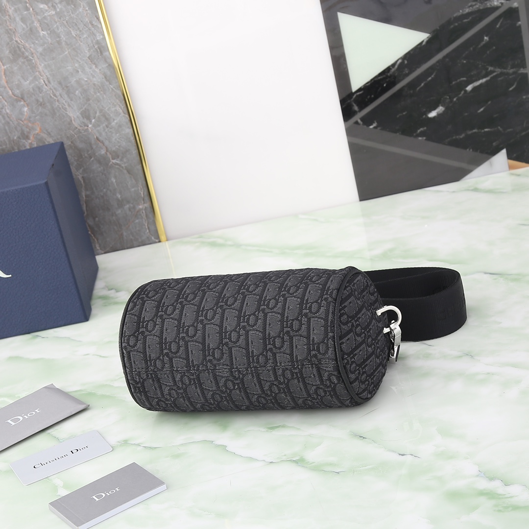 Dior Male Crossbody Bag Nylon Black L-s