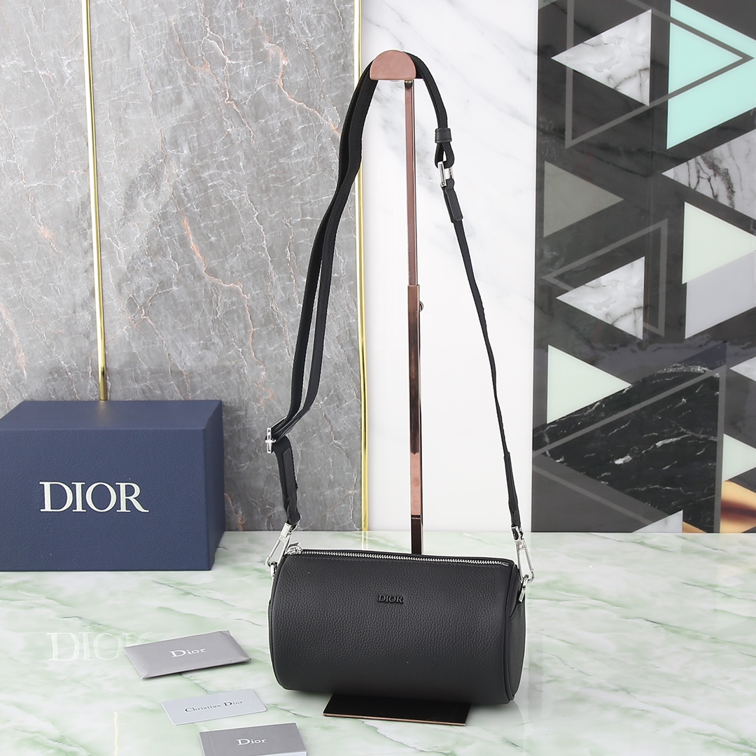 Dior Male Crossbody Bag Nylon Black L-s
