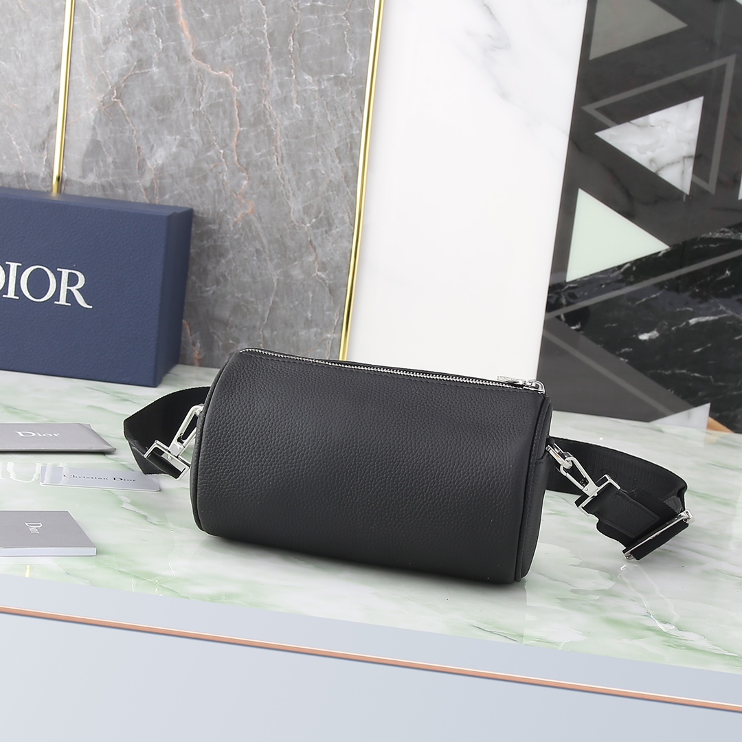 Dior Male Crossbody Bag Nylon Black L-s