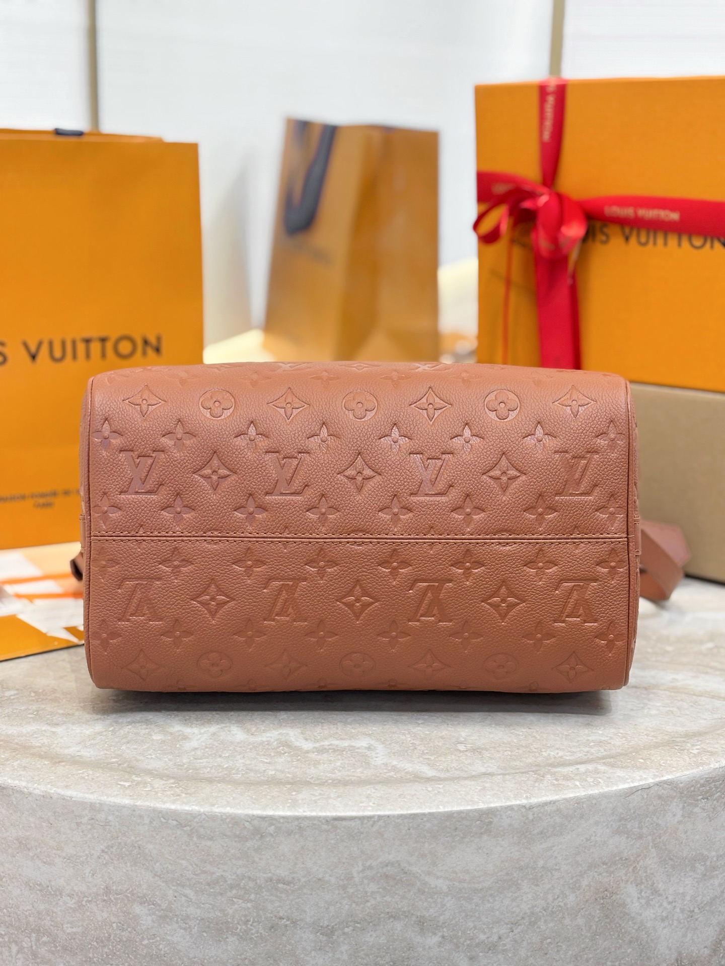 Louis Vuitton Basic Bag Cow Leather M-17cm-s