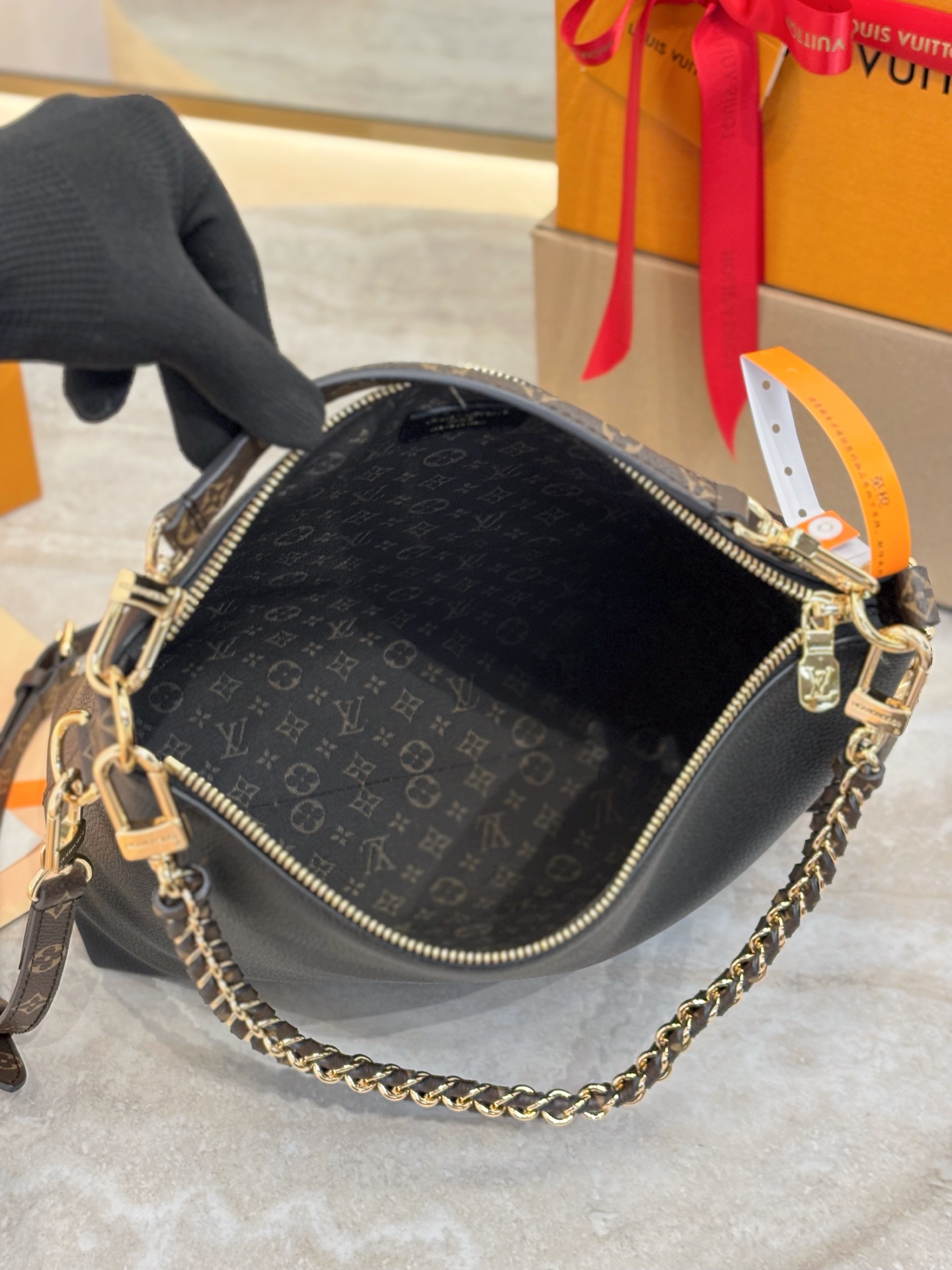 Louis Vuitton Basic Bag Canvas 10cm-m-l-s