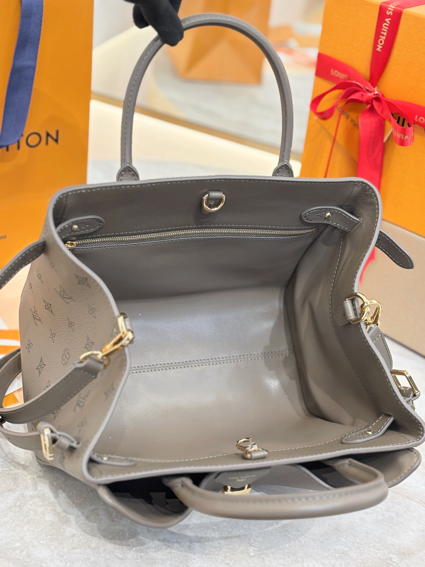 Louis Vuitton Basic Bag Cow Leather M-s