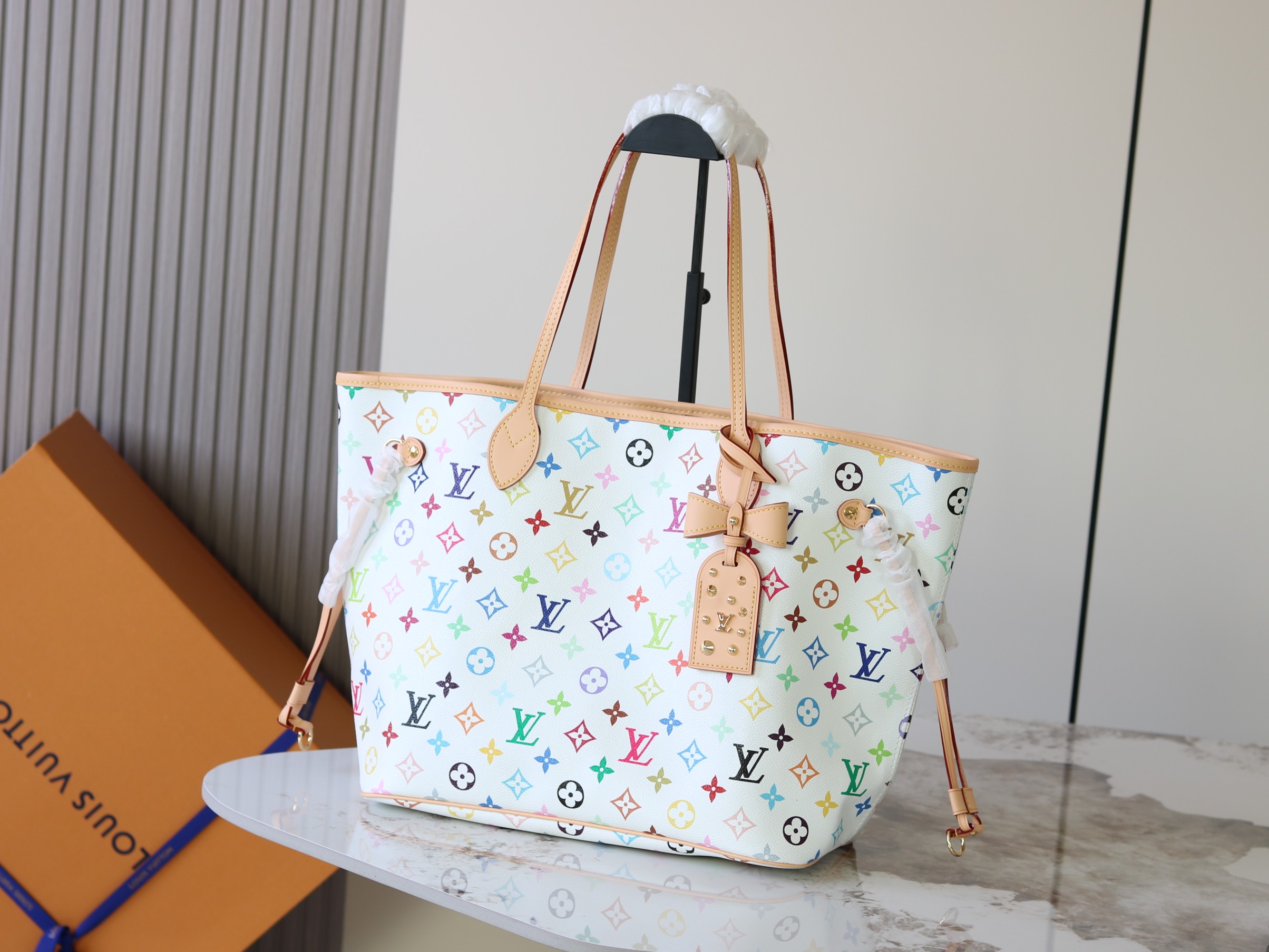 Louis Vuitton Clutch Bag Cow Leather M-l