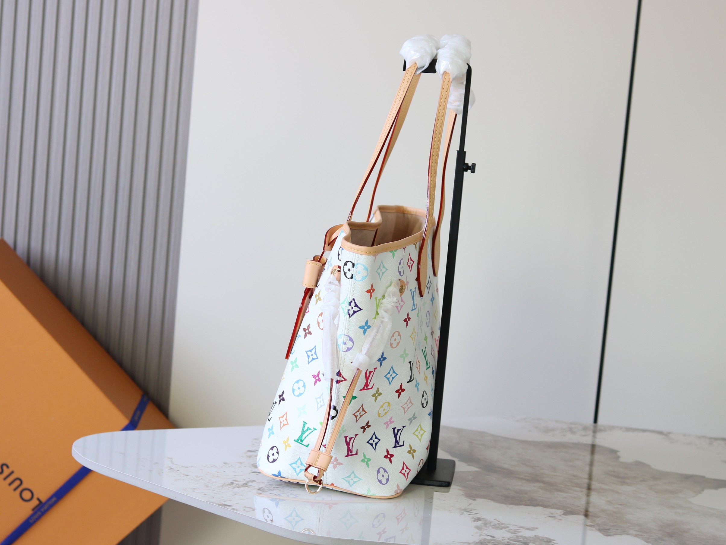 Louis Vuitton Clutch Bag Cow Leather M-l