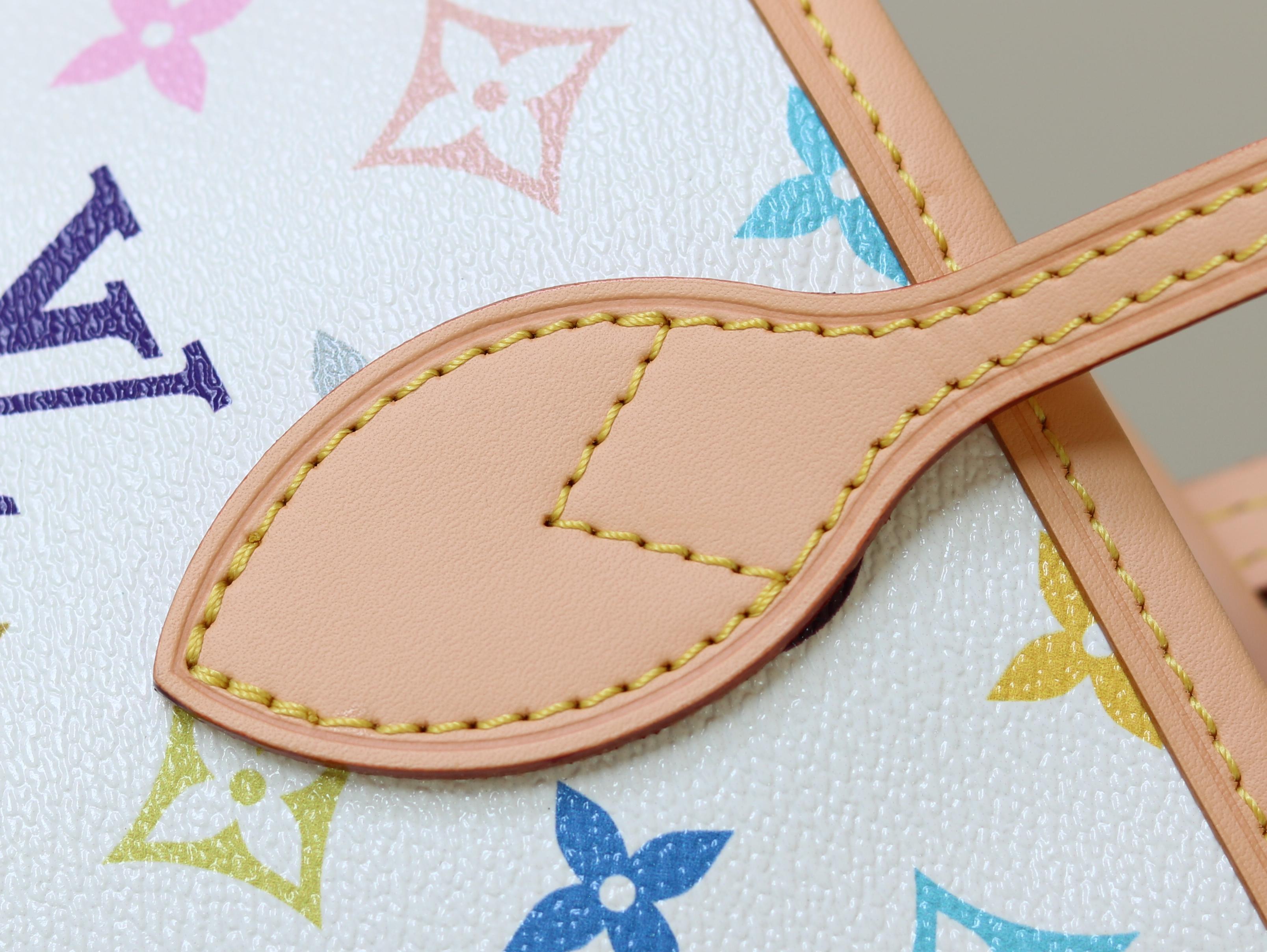 Louis Vuitton Clutch Bag Cow Leather M-l