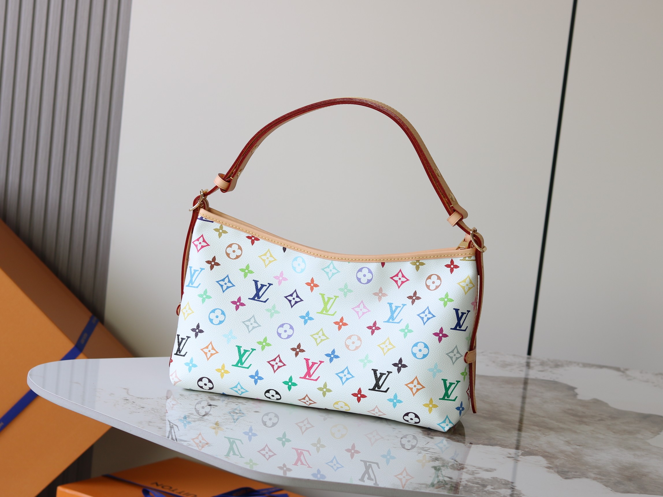 Louis Vuitton Basic Bag Cow Leather M-l-s