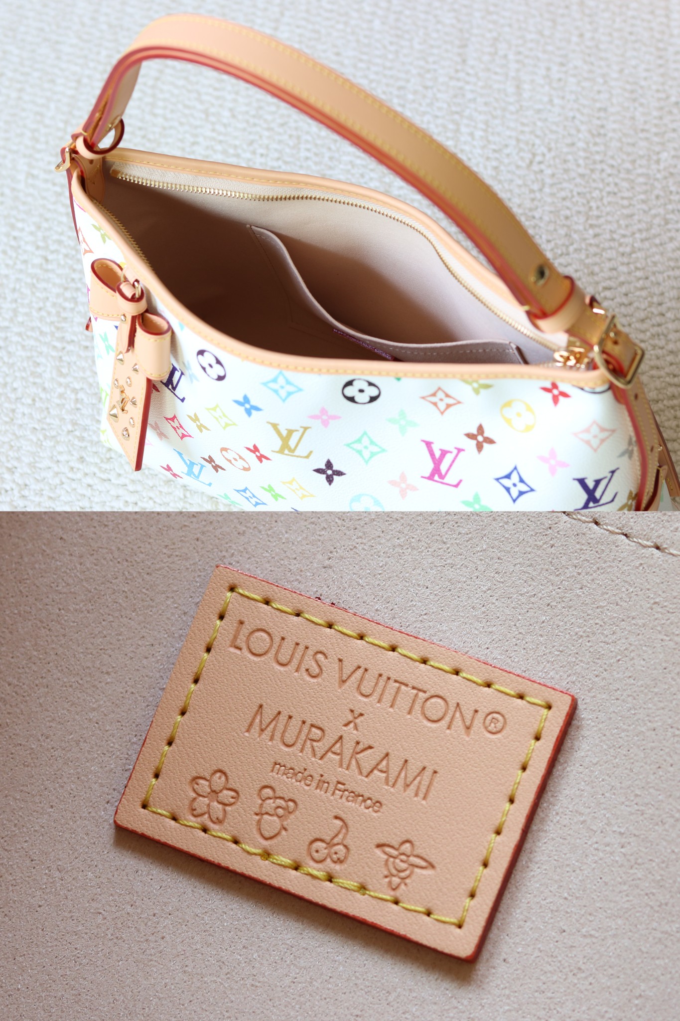 Louis Vuitton Basic Bag Cow Leather M-l-s