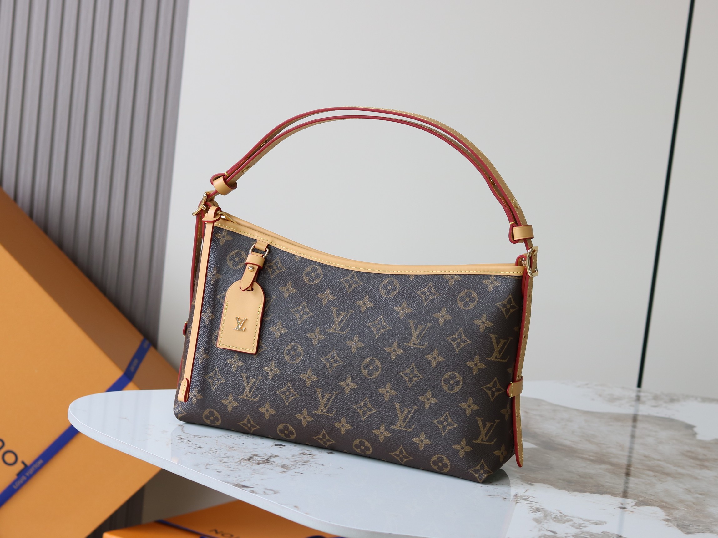 Louis Vuitton Clutch Bag Canvas M-l-s