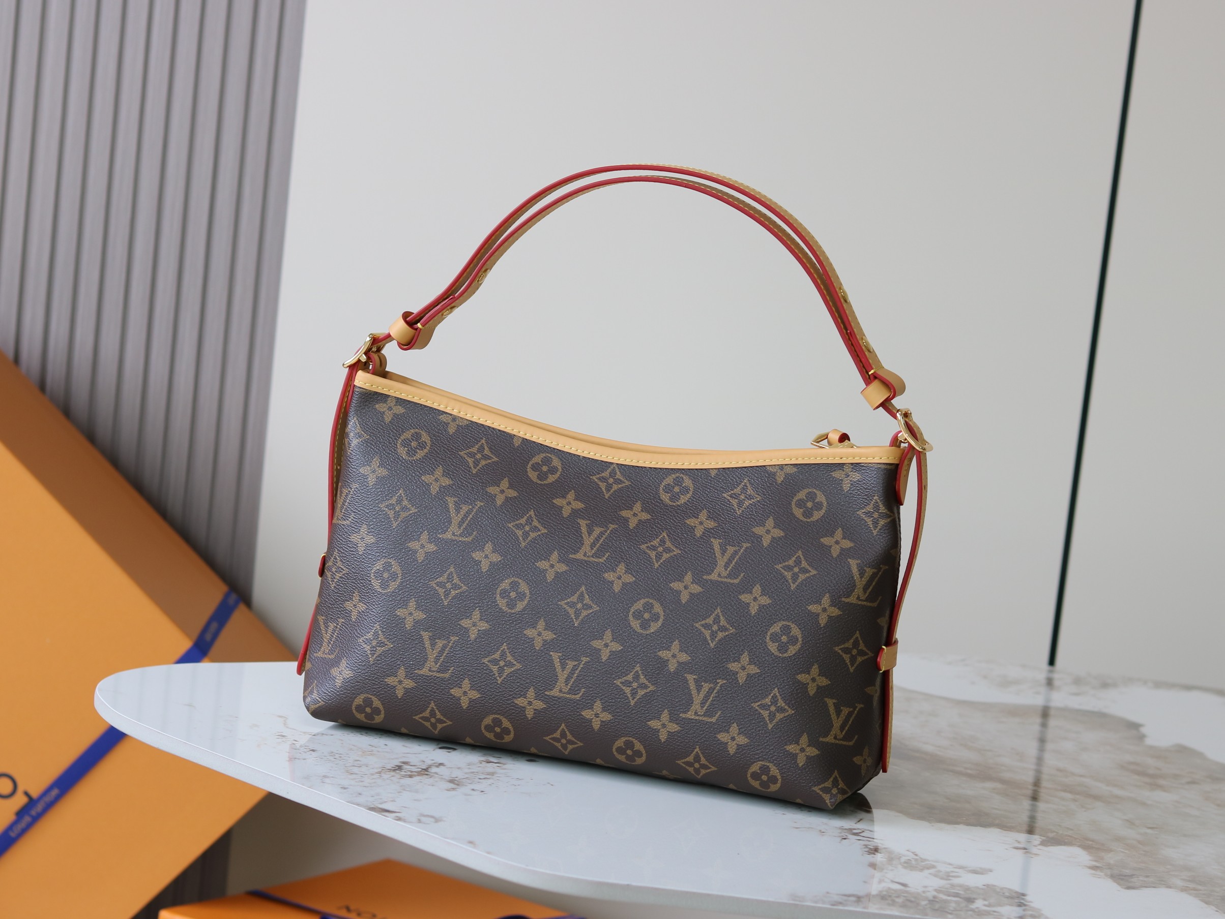 Louis Vuitton Clutch Bag Canvas M-l-s