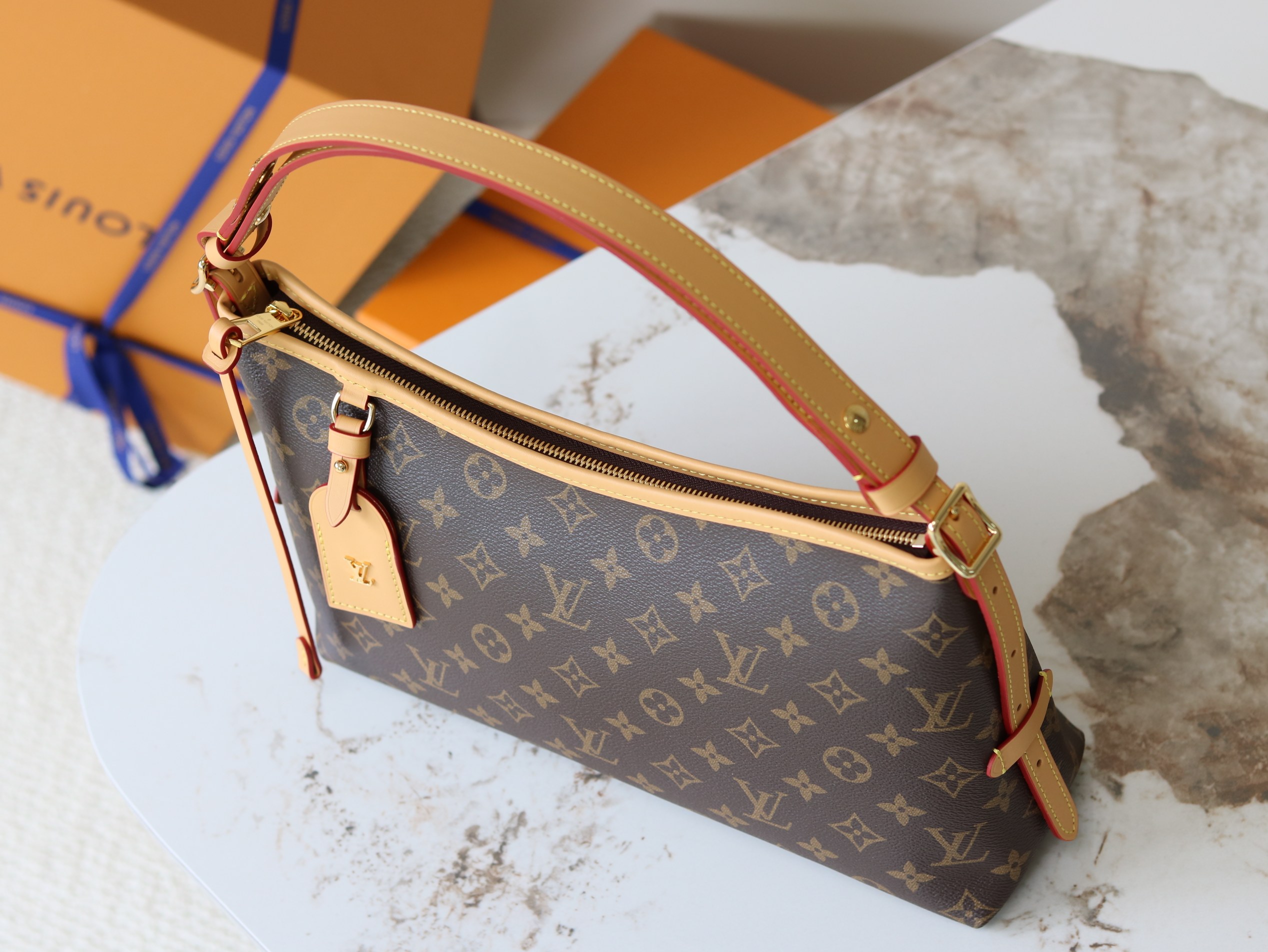 Louis Vuitton Clutch Bag Canvas M-l-s