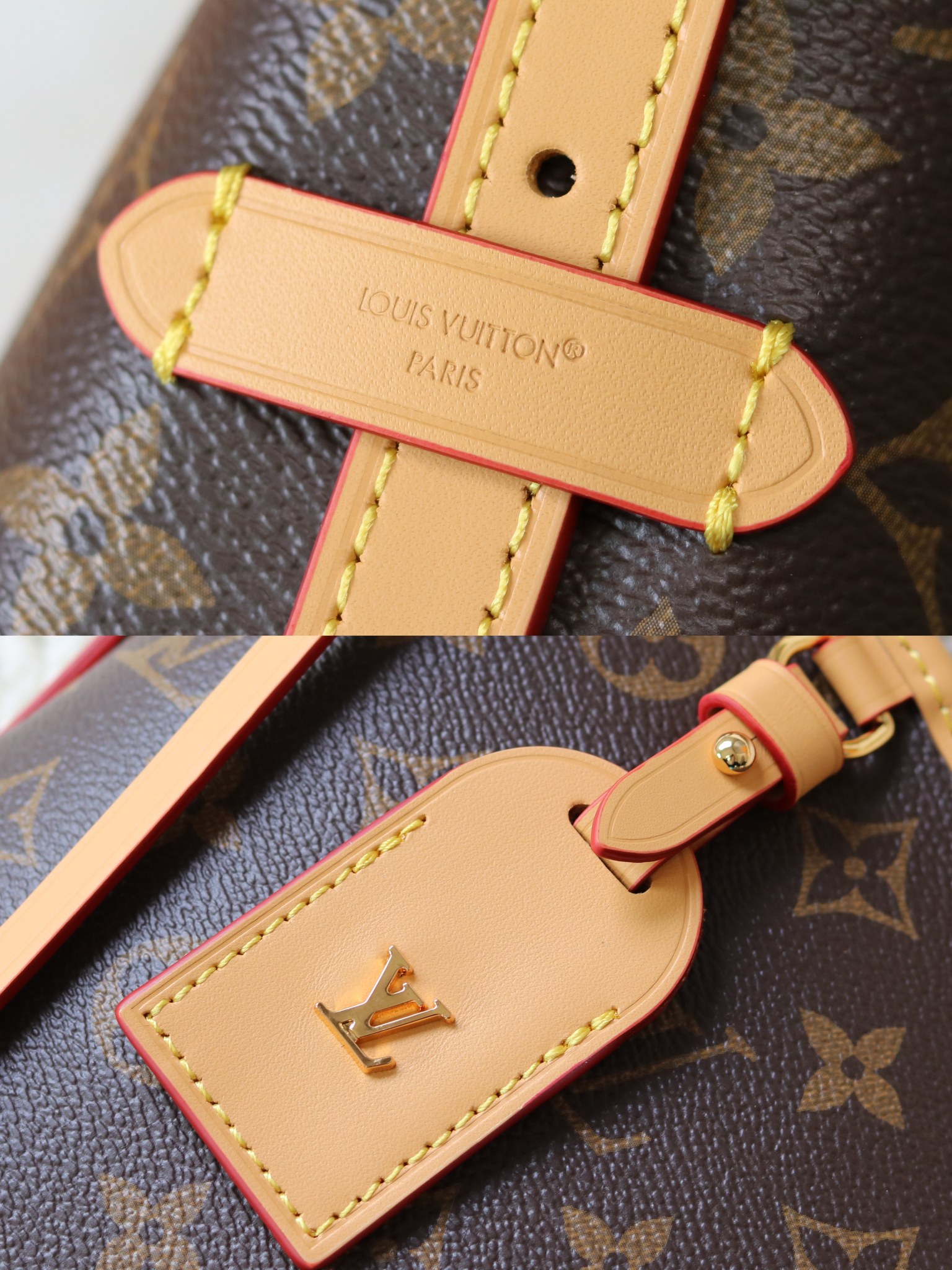 Louis Vuitton Clutch Bag Canvas M-l-s