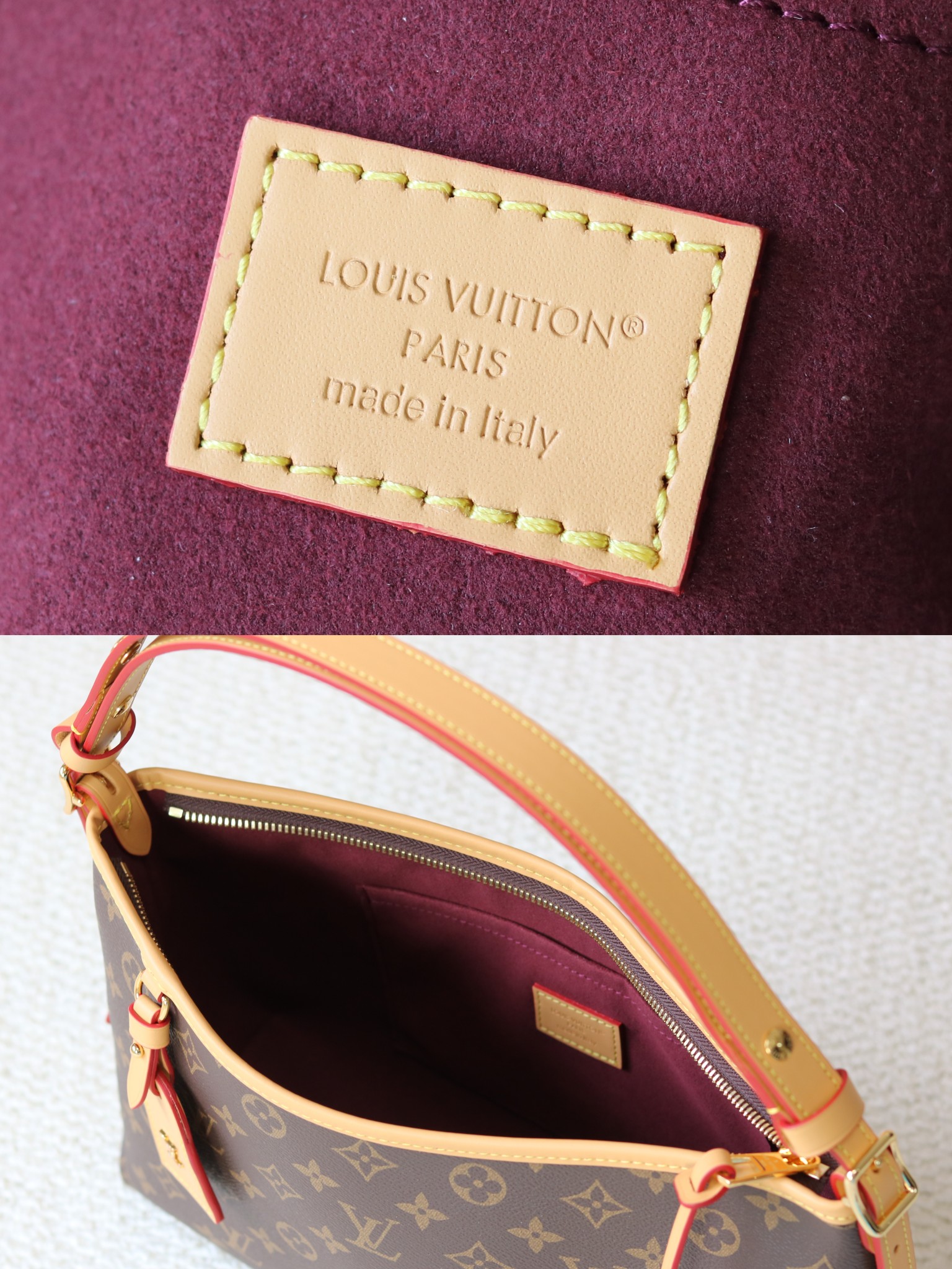 Louis Vuitton Clutch Bag Canvas M-l-s