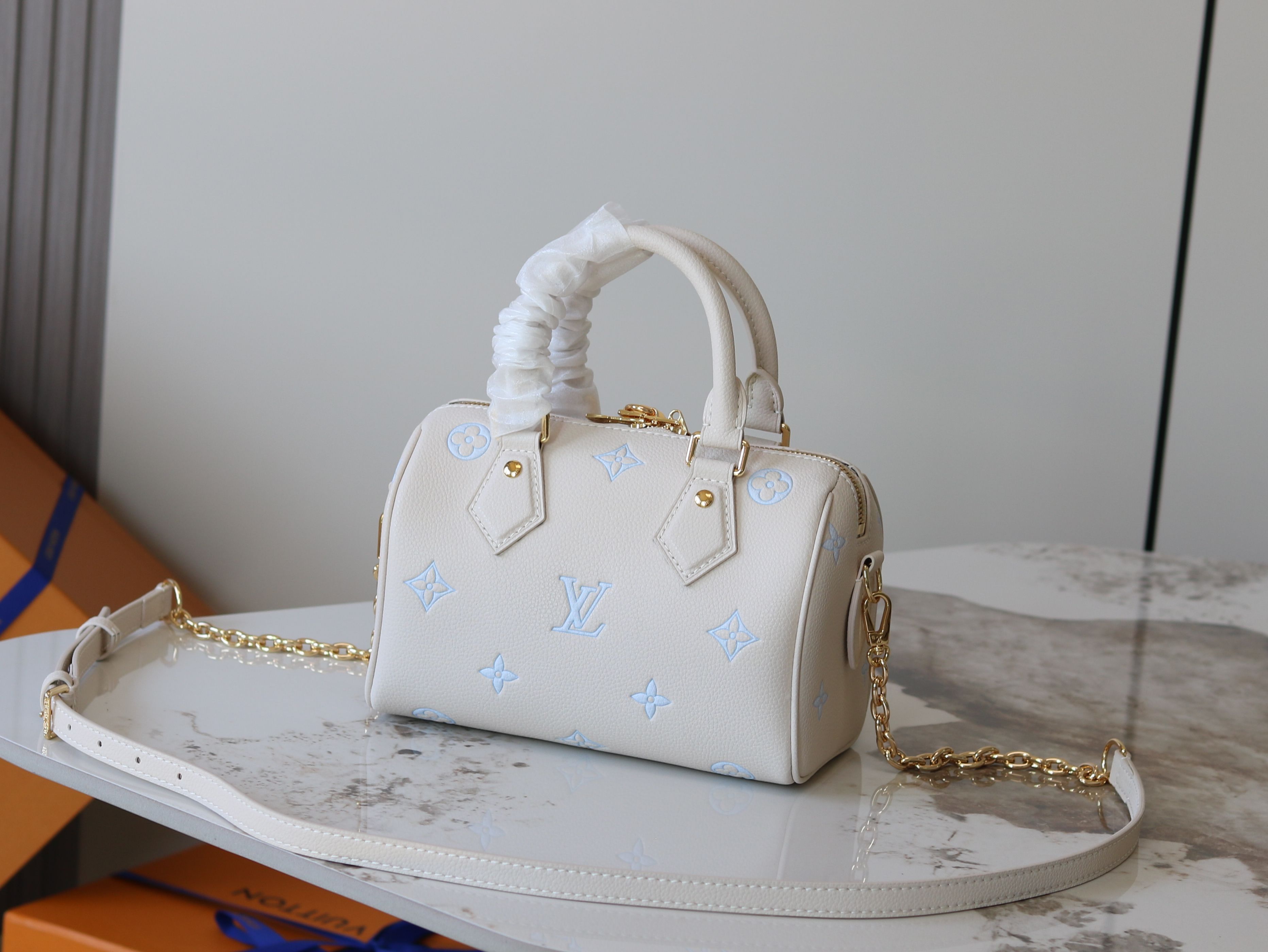 Louis Vuitton Basic Bag Blue M-l-s