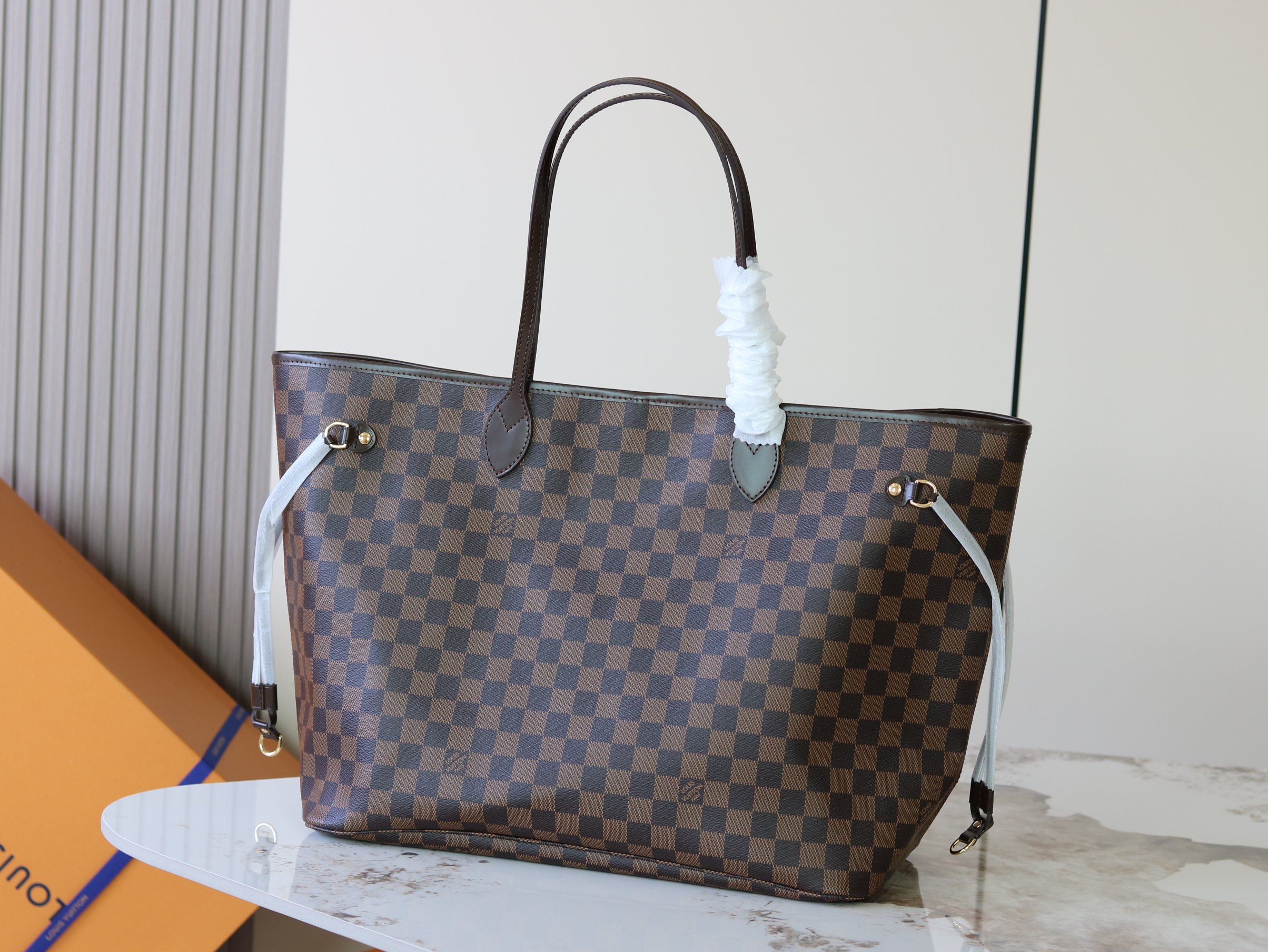 Louis Vuitton Tote Bag Cow Leather M-l