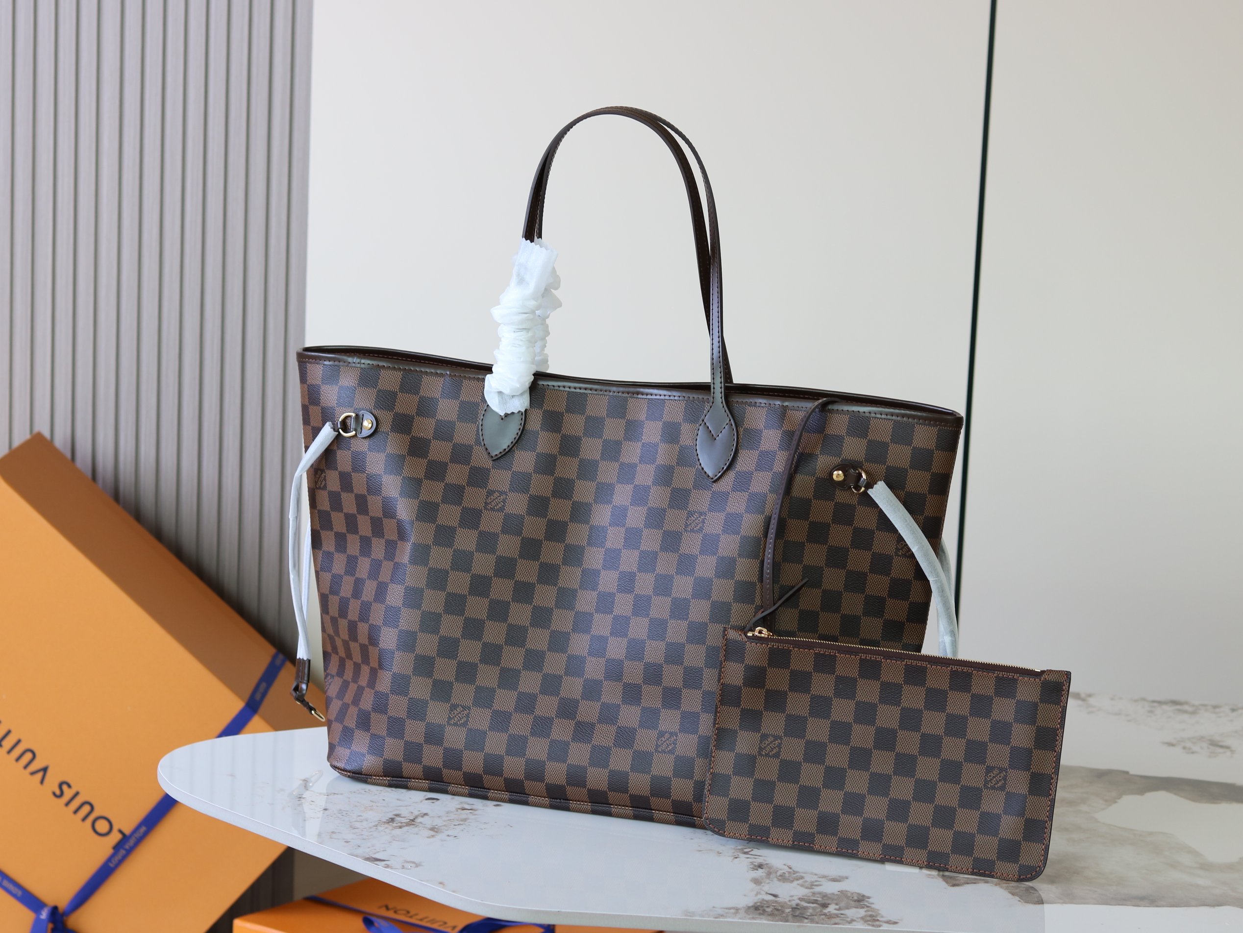 Louis Vuitton Tote Bag Cow Leather M-l