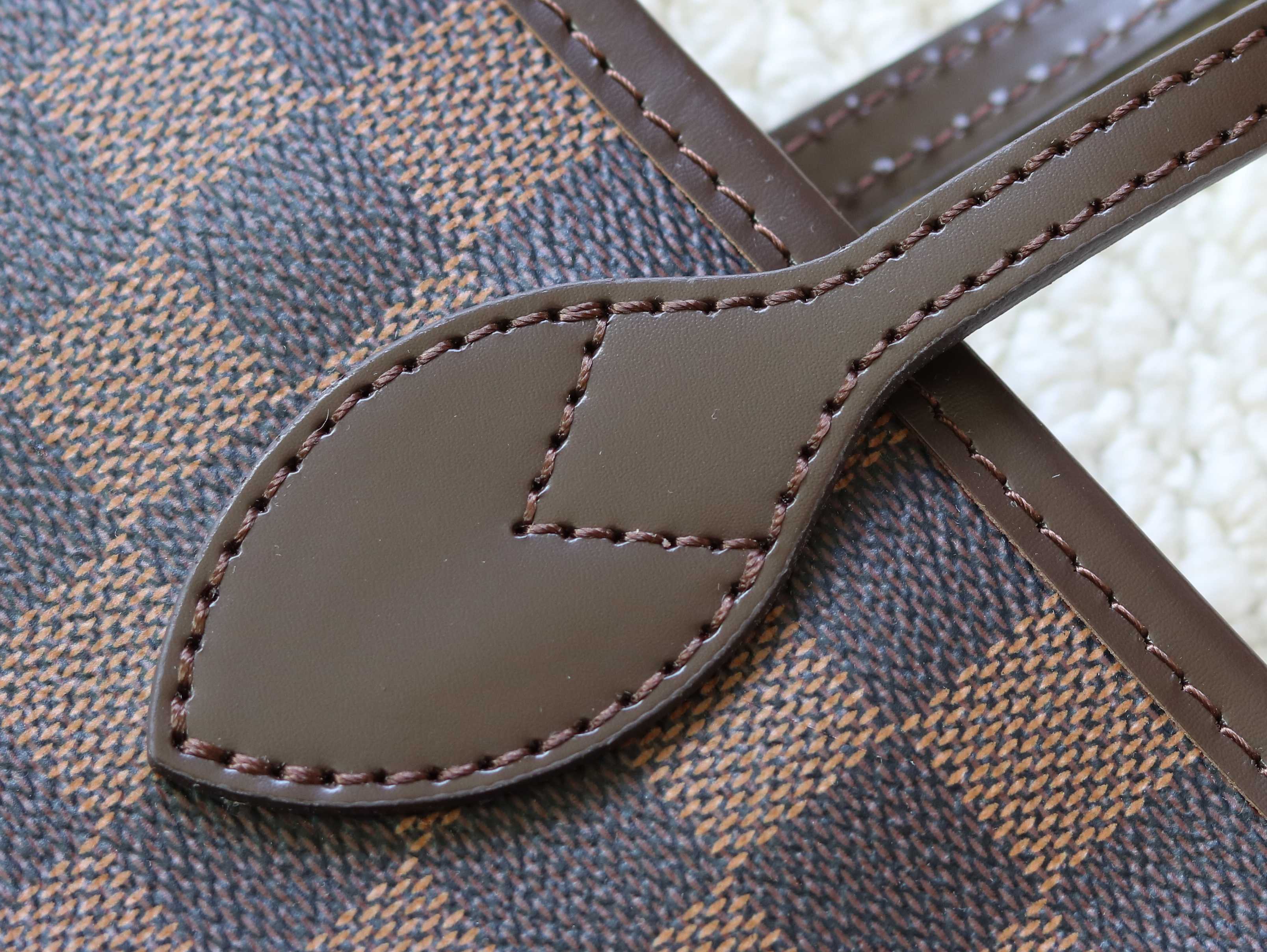 Louis Vuitton Tote Bag Cow Leather M-l