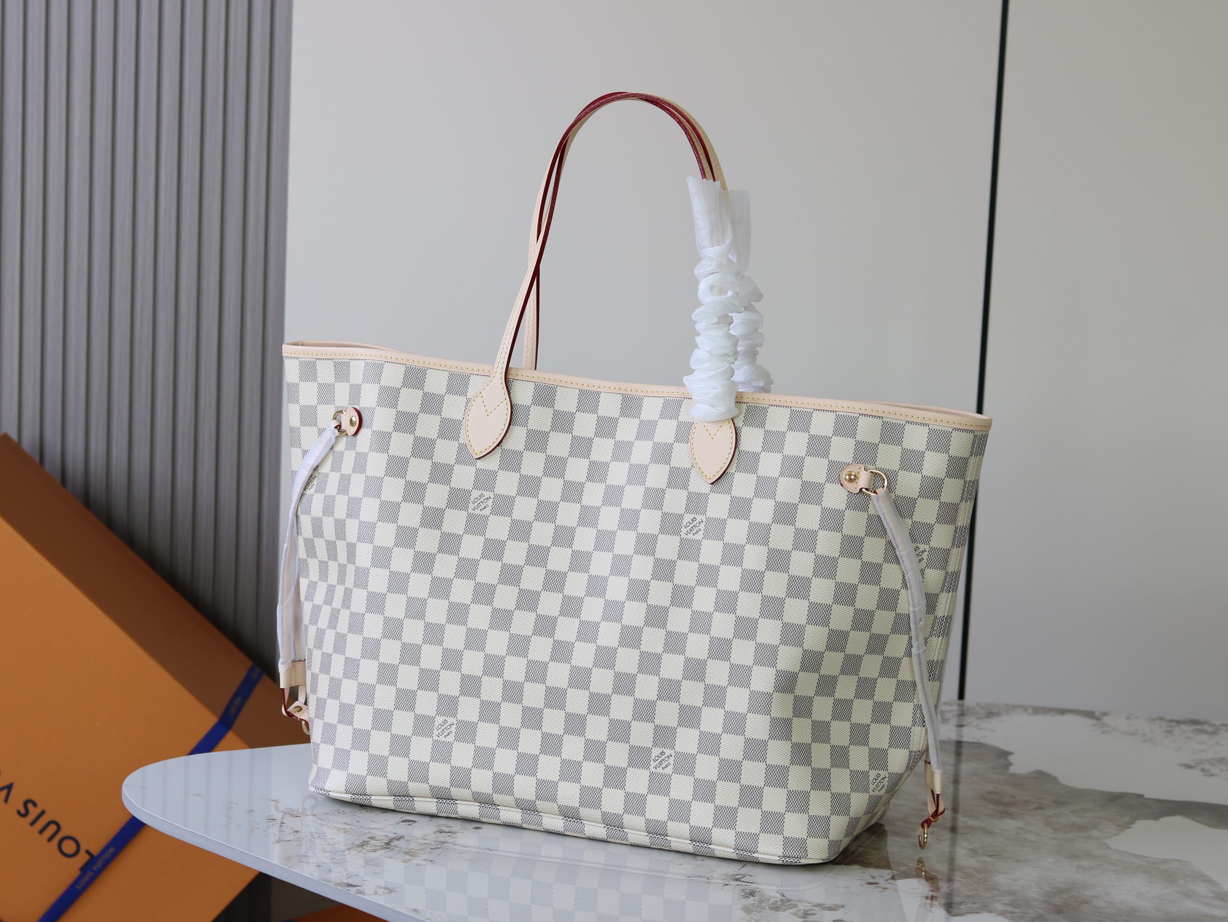 Louis Vuitton Tote Bag Cow Leather M-l