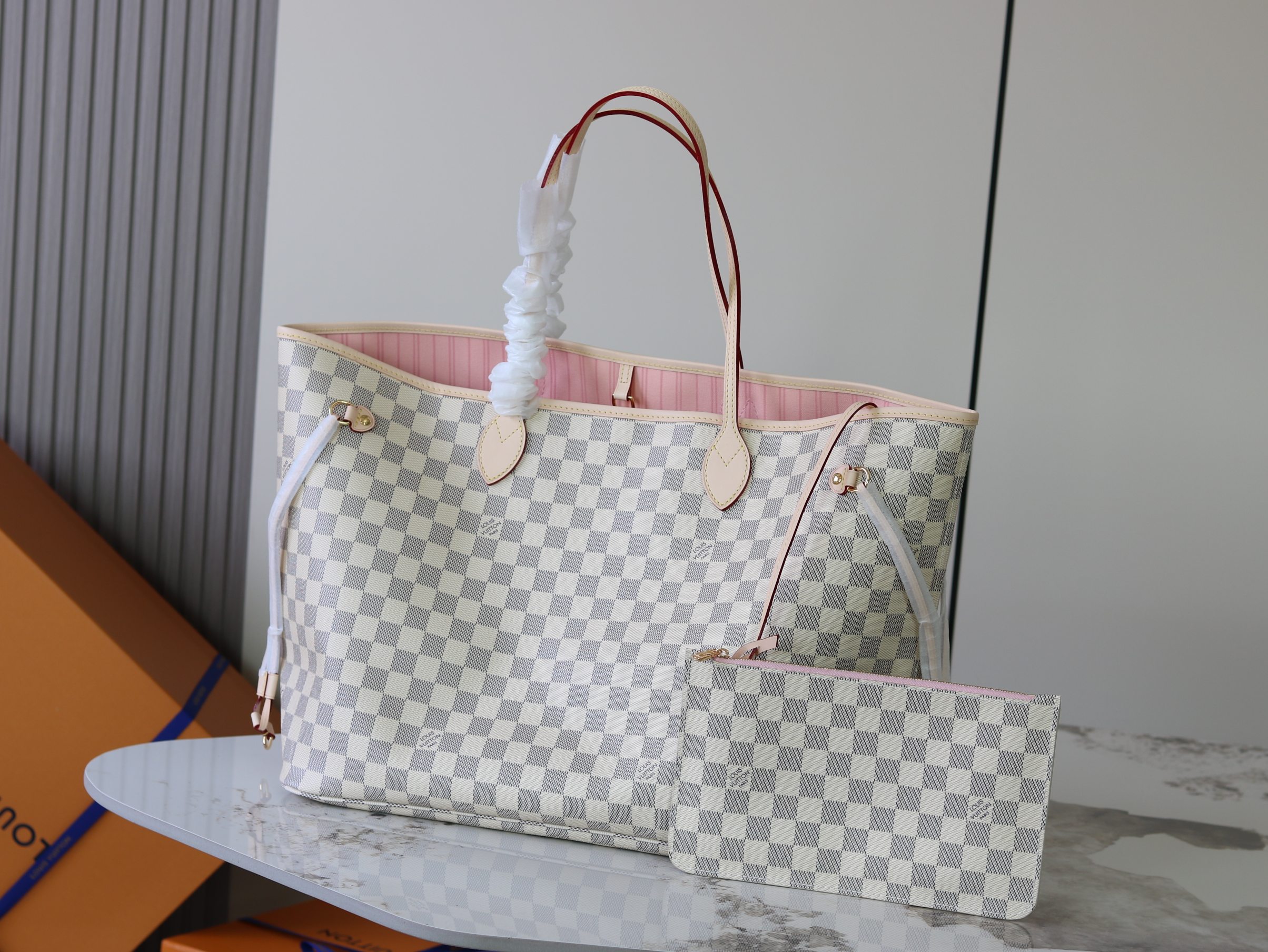 Louis Vuitton Tote Bag Cow Leather M-l