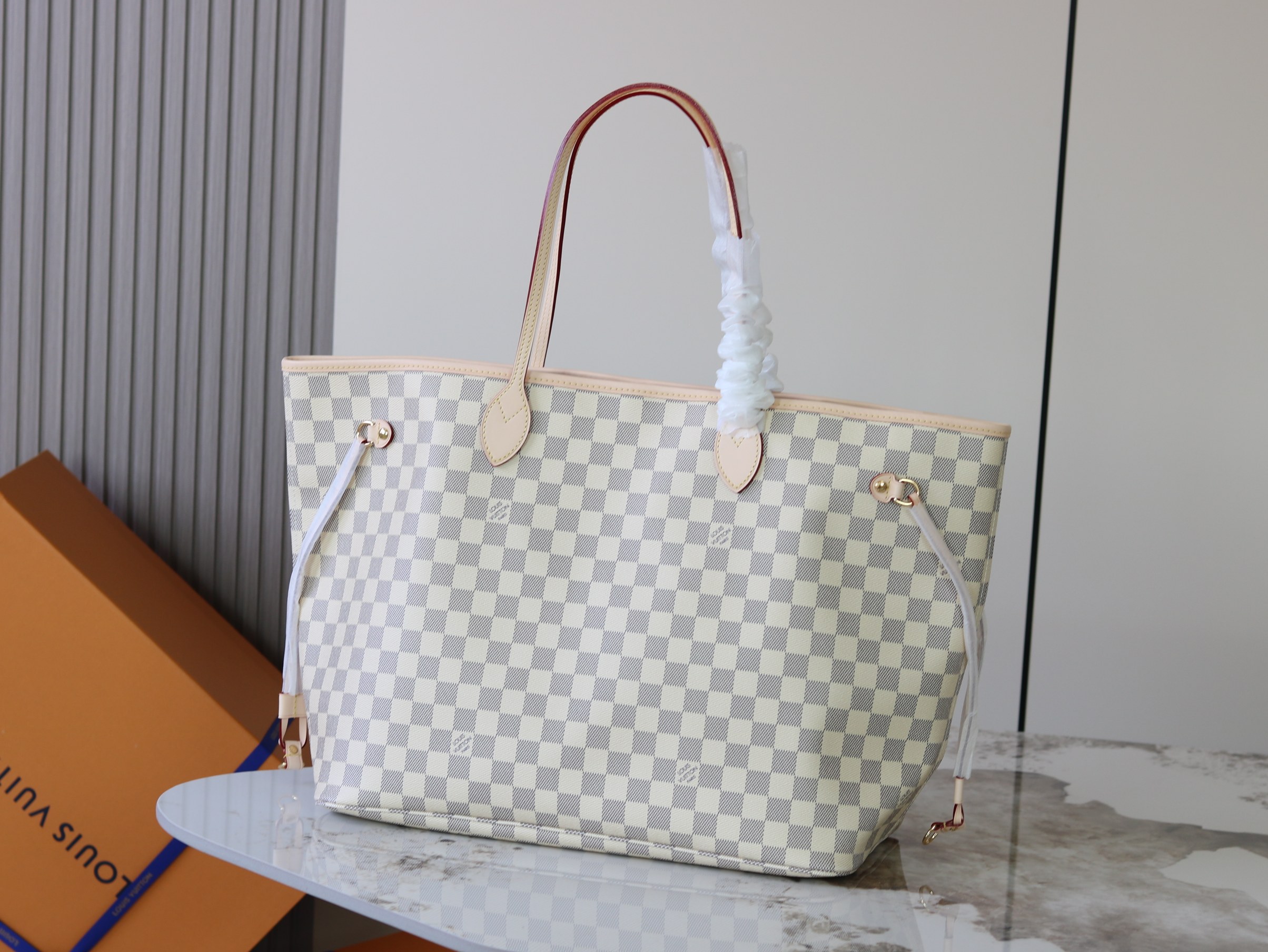 Louis Vuitton Tote Bag Cow Leather M-l