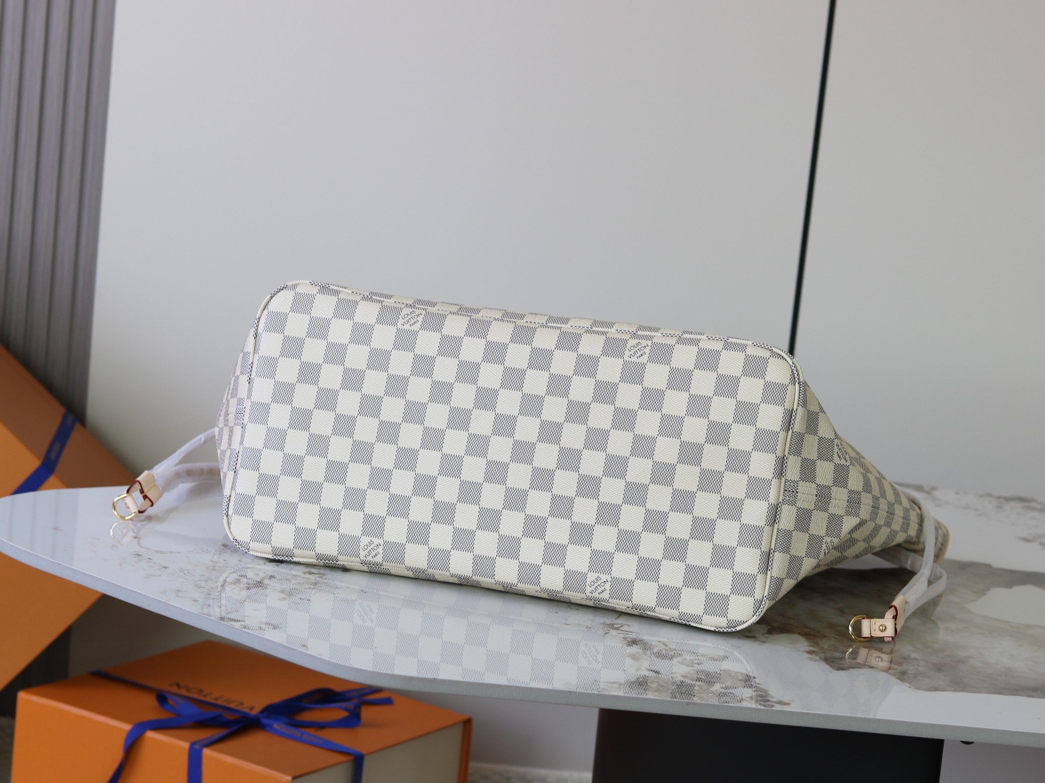 Louis Vuitton Tote Bag Cow Leather M-l