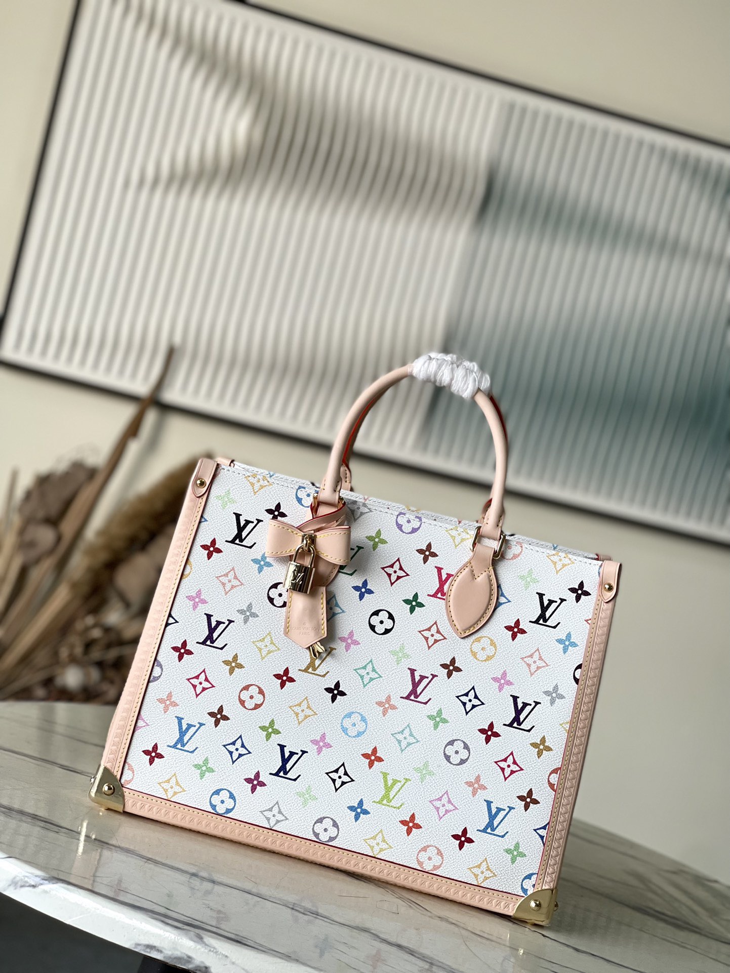 Louis Vuitton Basic Bag Cow Leather M-l