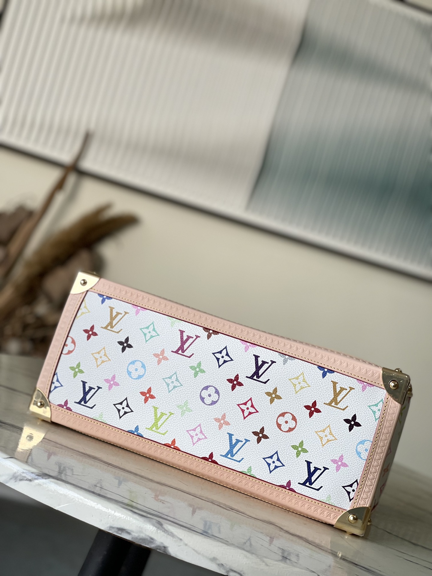 Louis Vuitton Basic Bag Cow Leather M-l