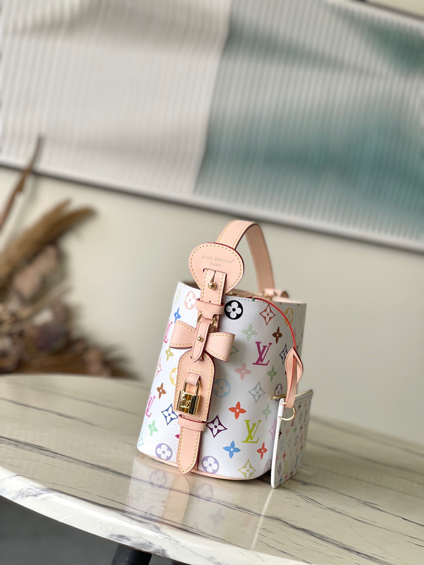 Louis Vuitton Basic Bag Cow Leather M-l