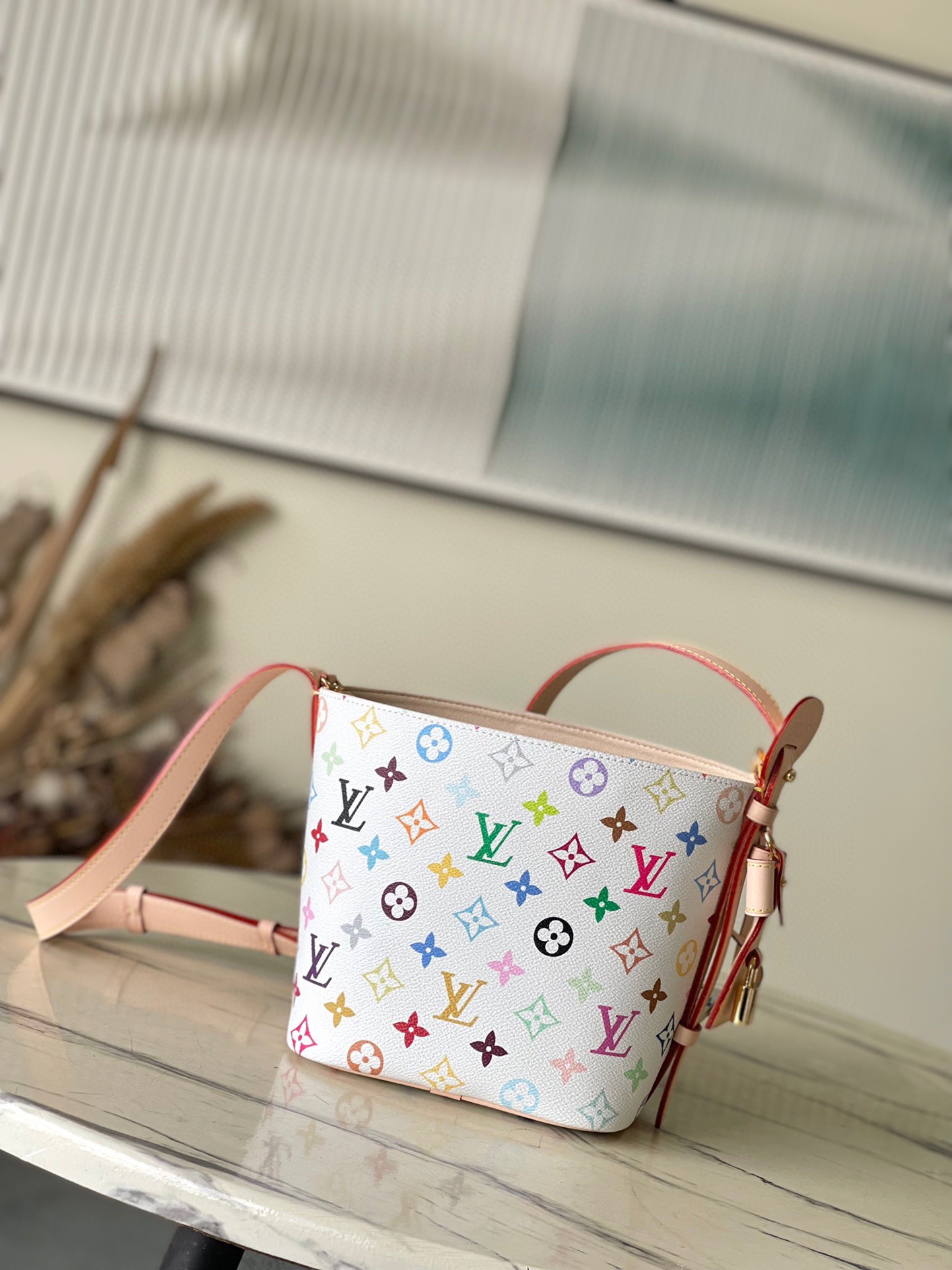 Louis Vuitton Basic Bag Cow Leather M-l