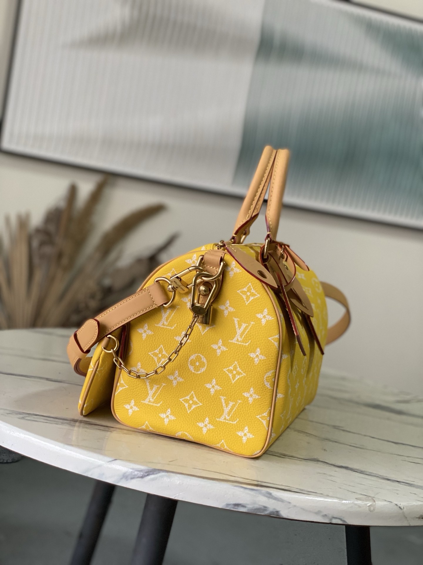 Louis Vuitton Basic Bag Cow Leather M-l-s