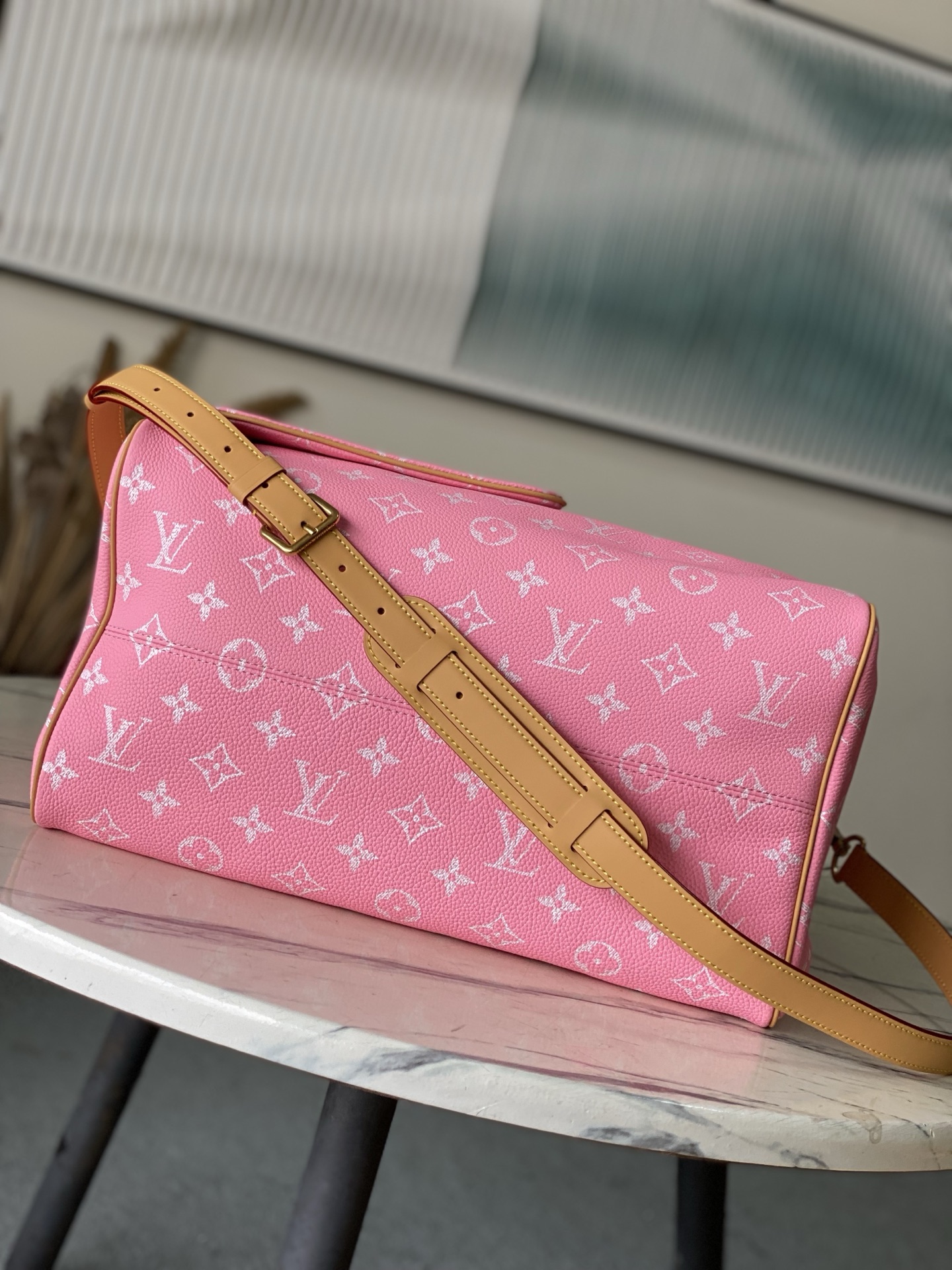 Louis Vuitton Basic Bag Cow Leather M-l-s