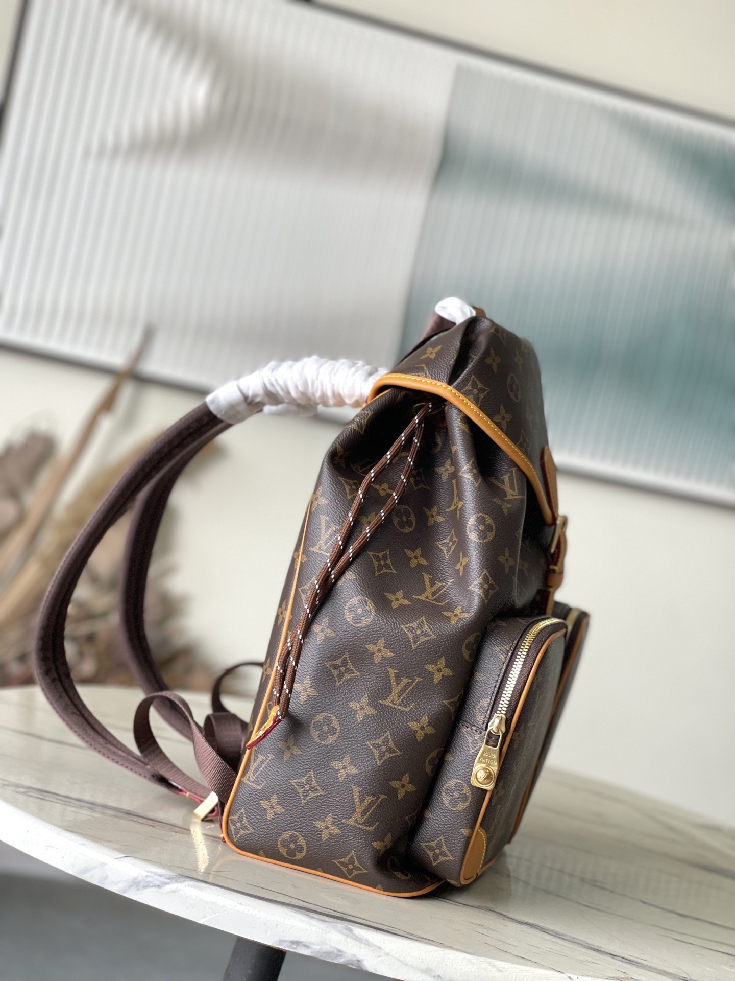 Louis Vuitton Backpack Canvas M-s