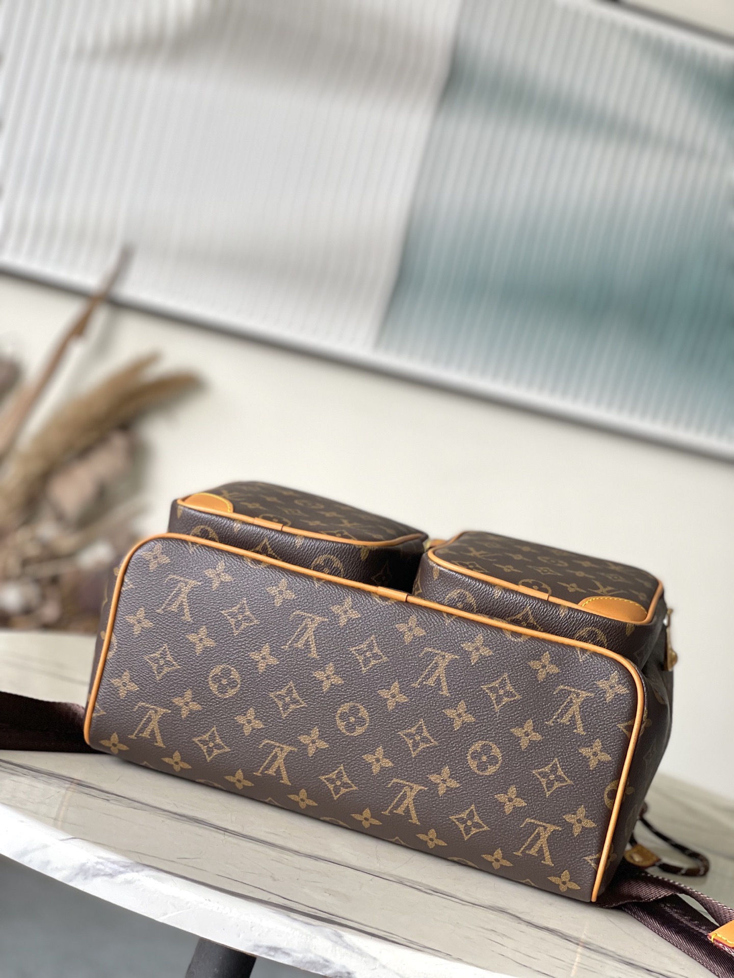 Louis Vuitton Backpack Canvas M-s