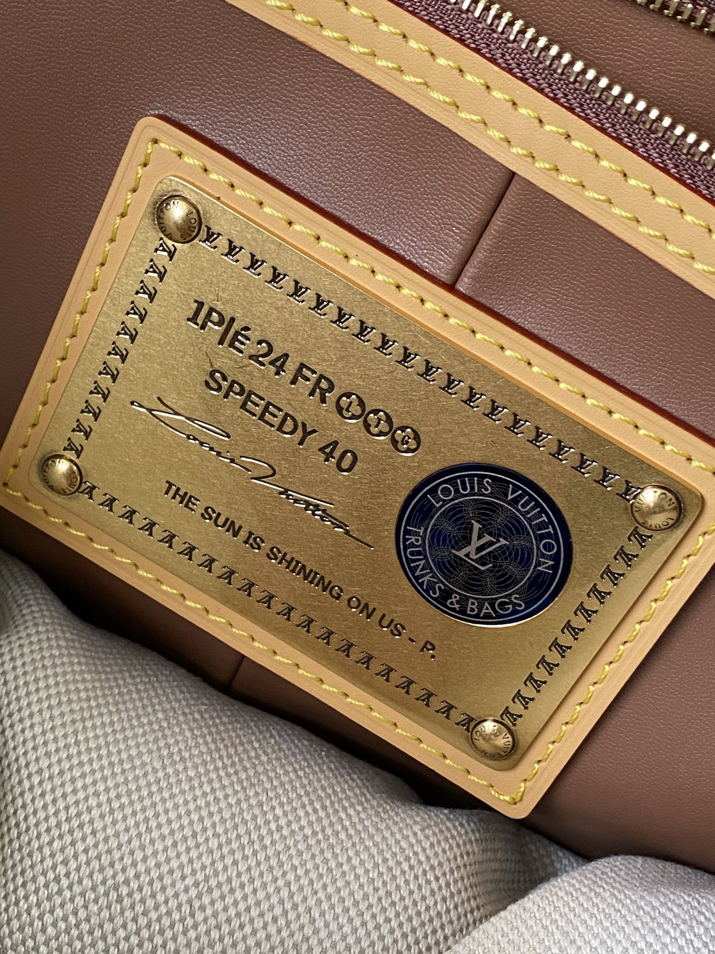 Louis Vuitton Basic Bag Cow Leather Green M-l-s