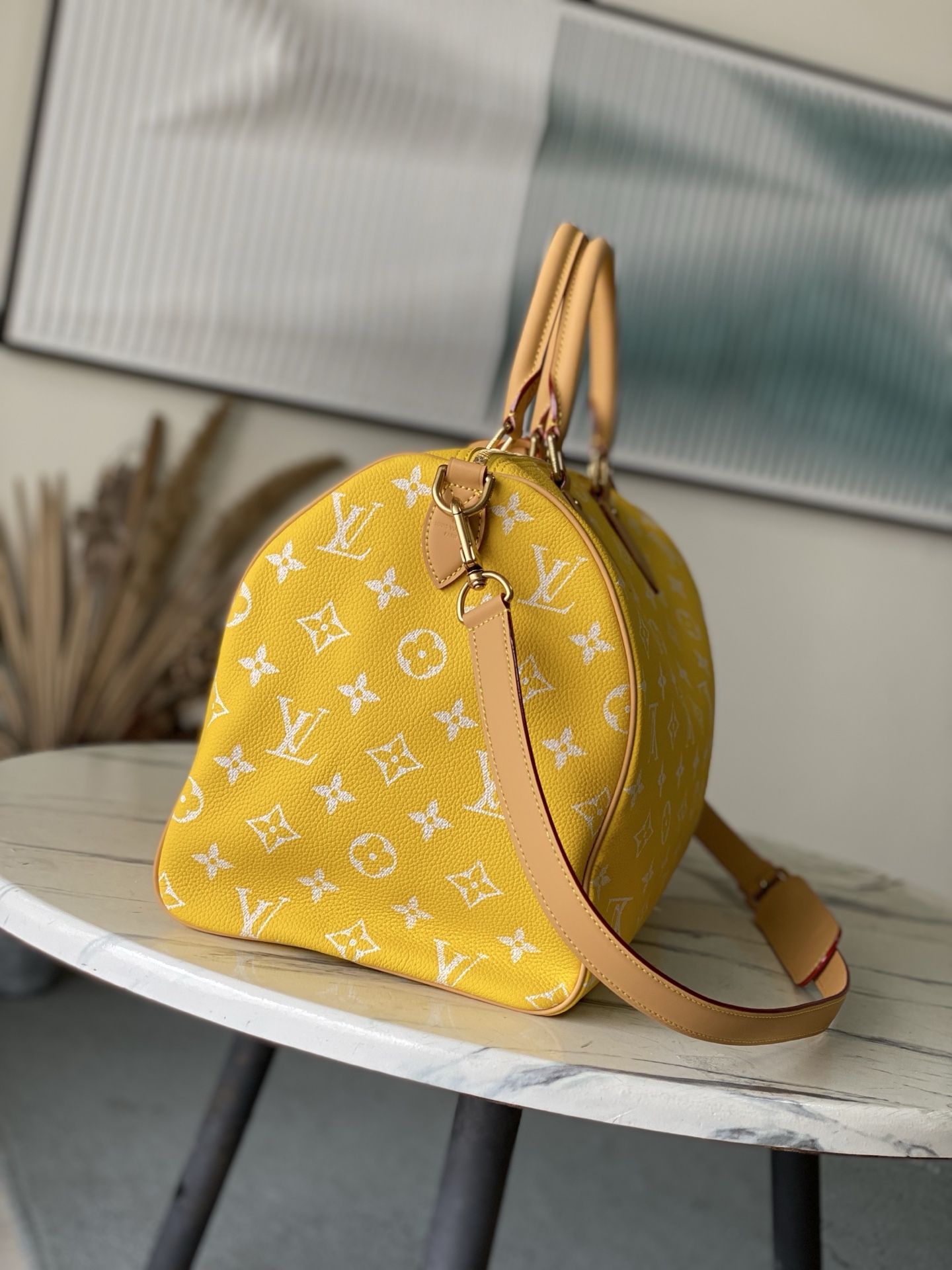 Louis Vuitton Basic Bag Cow Leather M-l-s