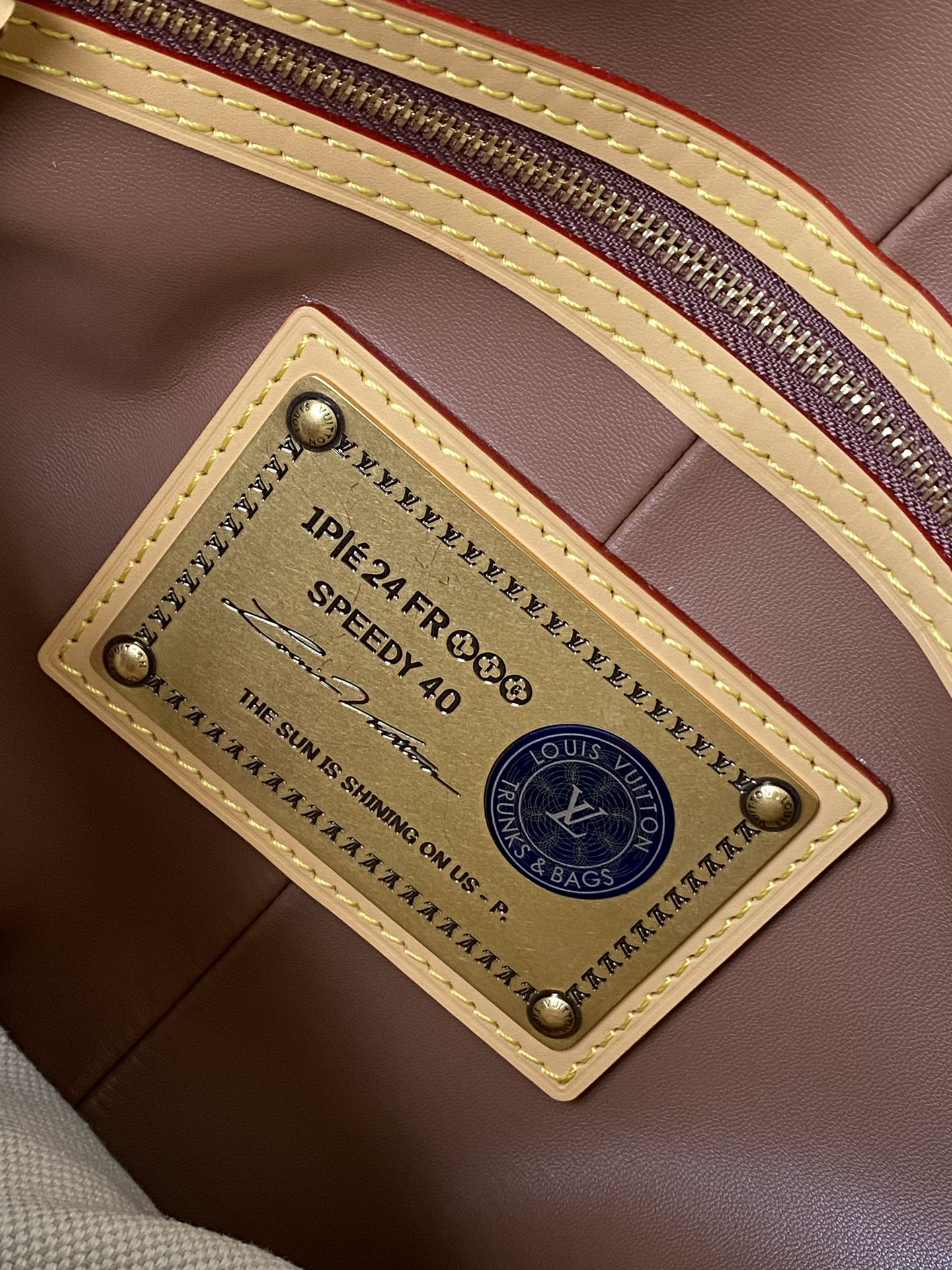 Louis Vuitton Basic Bag Cow Leather M-l-s