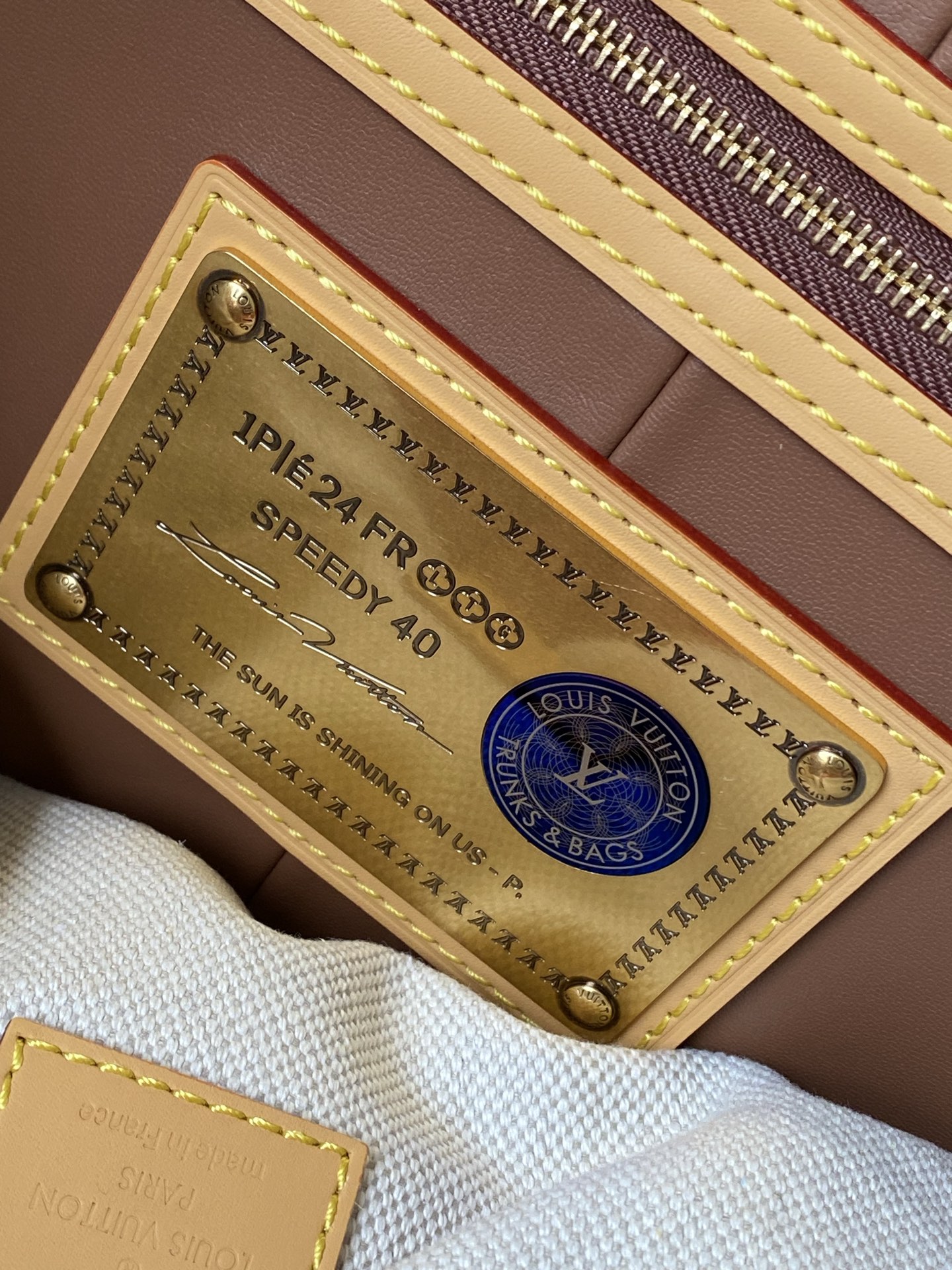 Louis Vuitton Basic Bag Cow Leather Red M-l-s