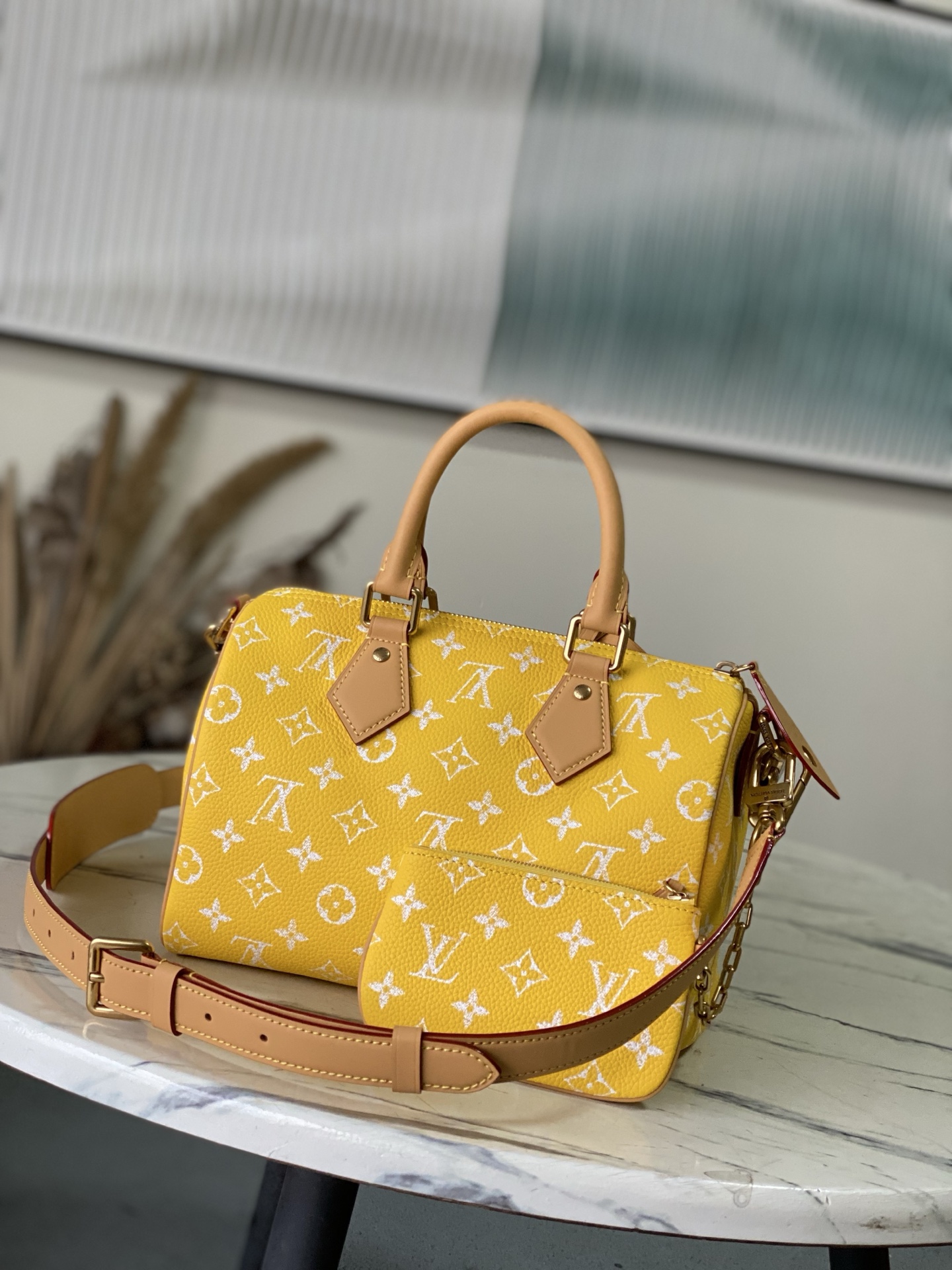 Louis Vuitton Basic Bag Cow Leather M-l-s