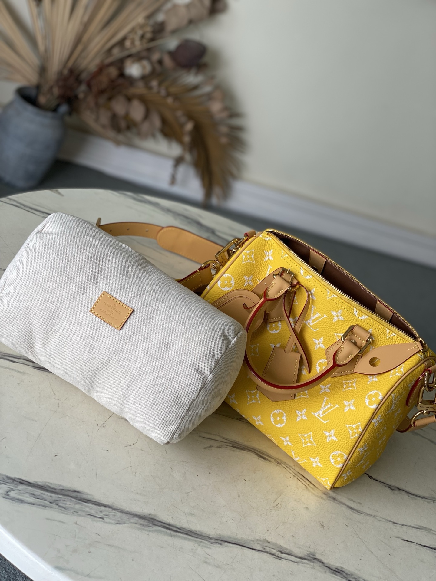 Louis Vuitton Basic Bag Cow Leather M-l-s