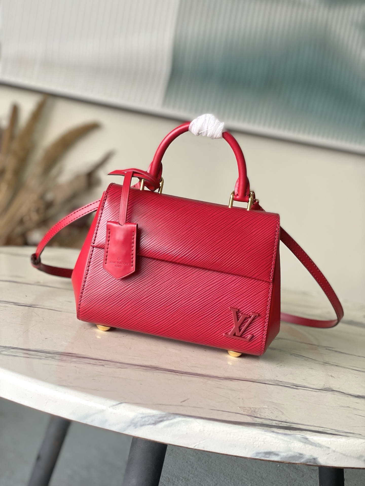 Louis Vuitton Basic Bag Red M-l